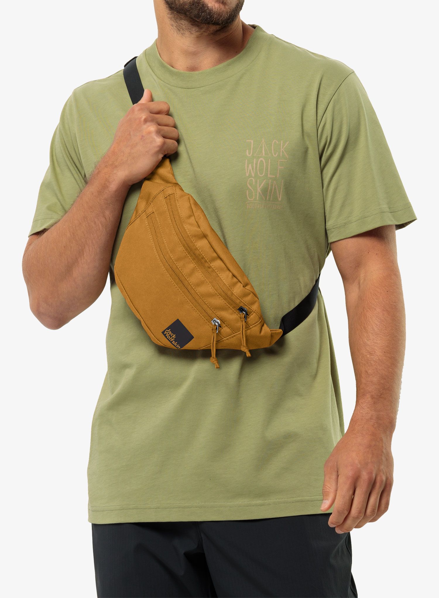 Ledvinka Jack Wolfskin Konya Hipbag - salted caramel