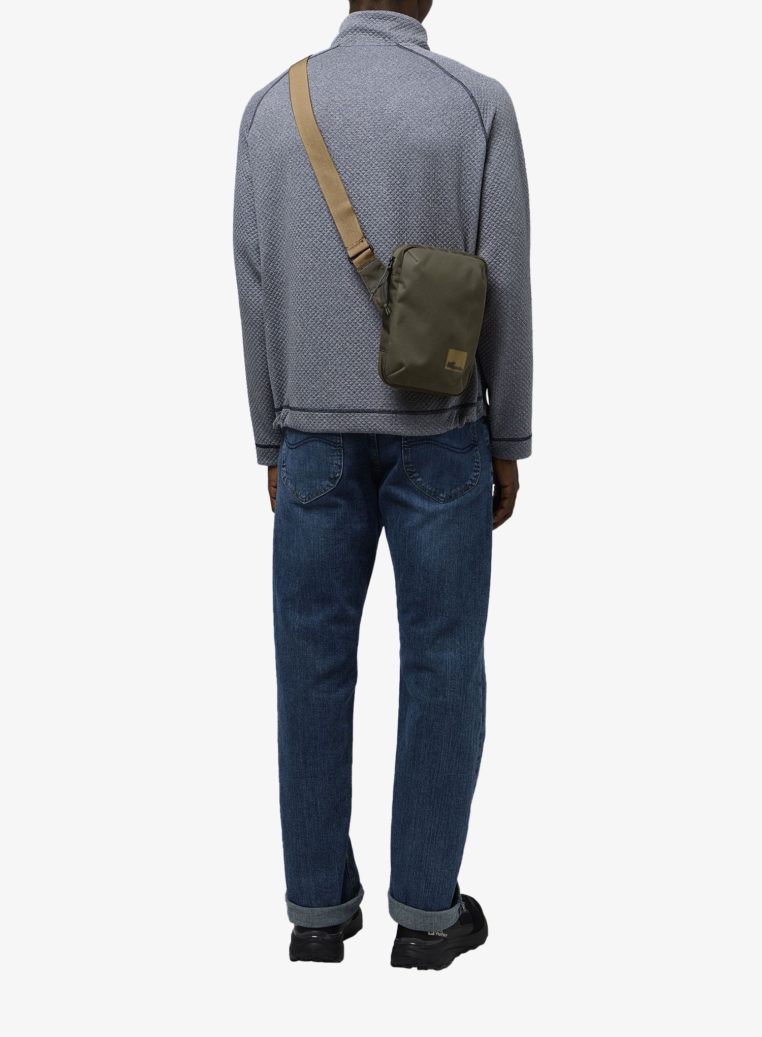 Kapsička na krk Jack Wolfskin Konya Organizer - island moss