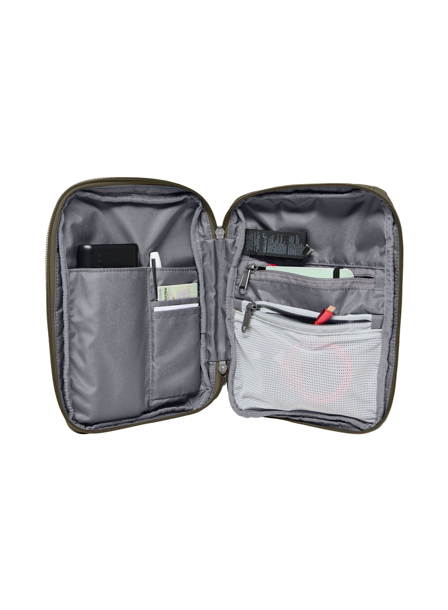 Kapsička na krk Jack Wolfskin Konya Organizer - island moss
