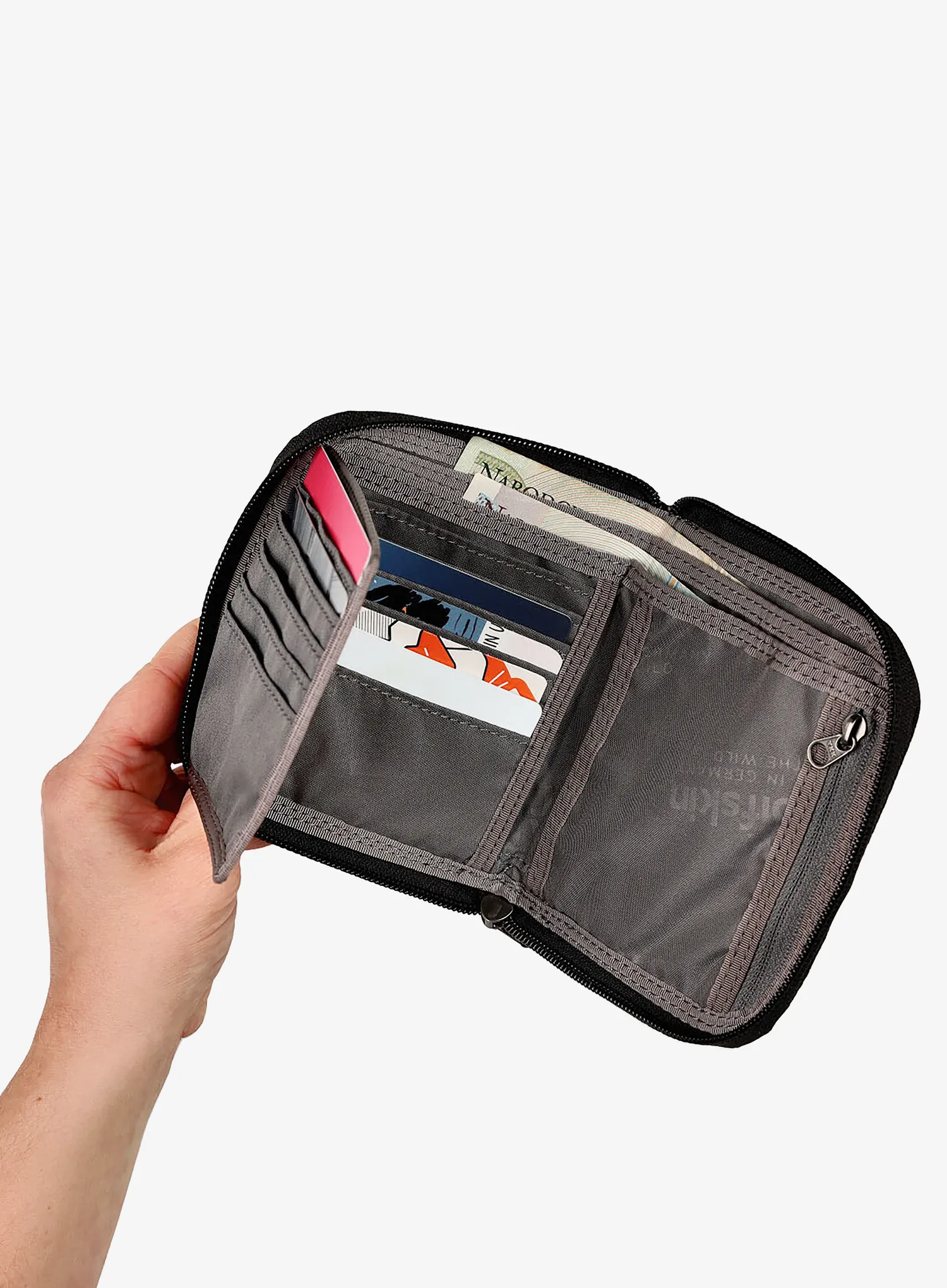 Peněženka Jack Wolfskin Konya Wallet - black
