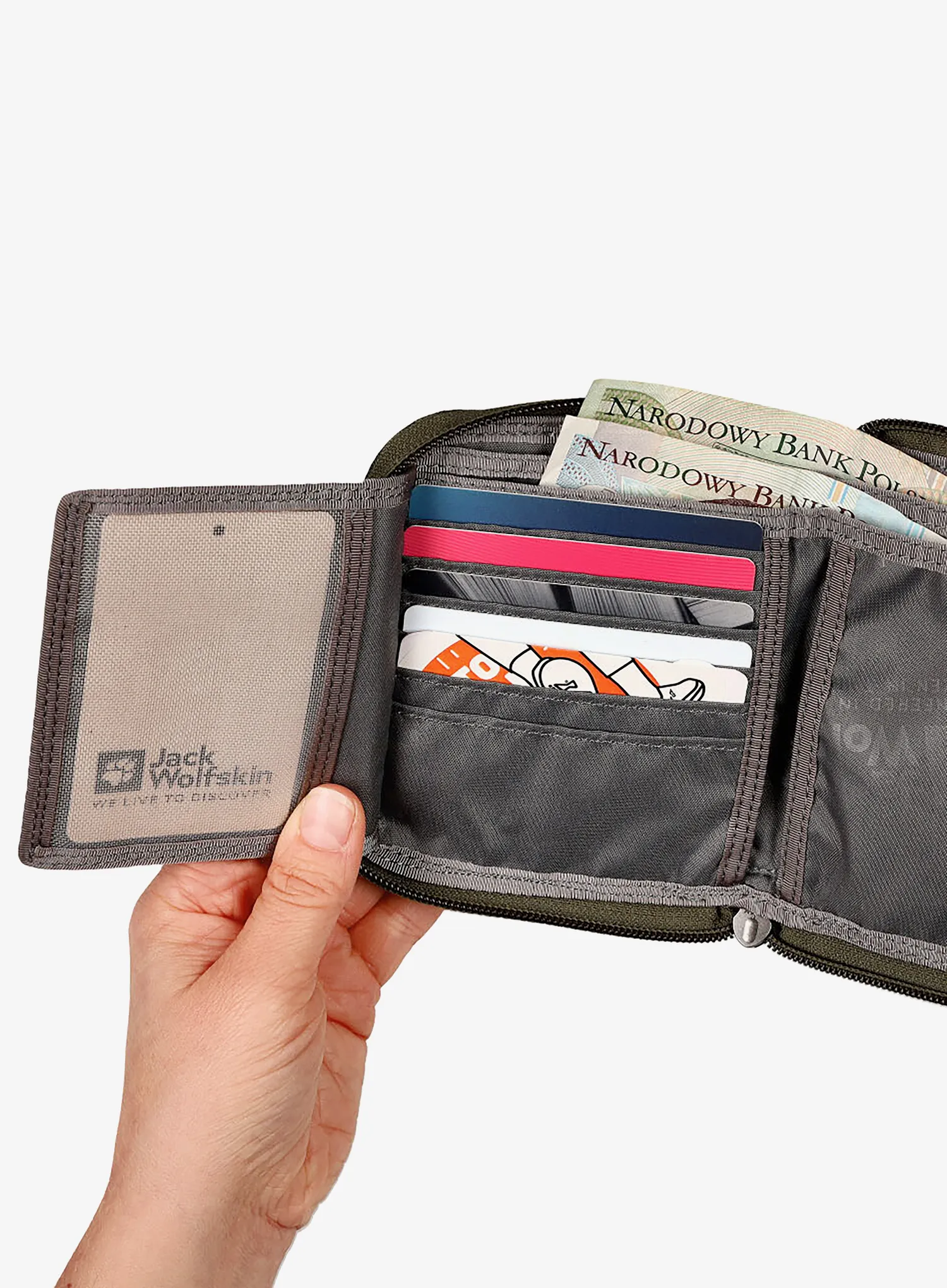 Peněženka Jack Wolfskin Konya Wallet - island moss