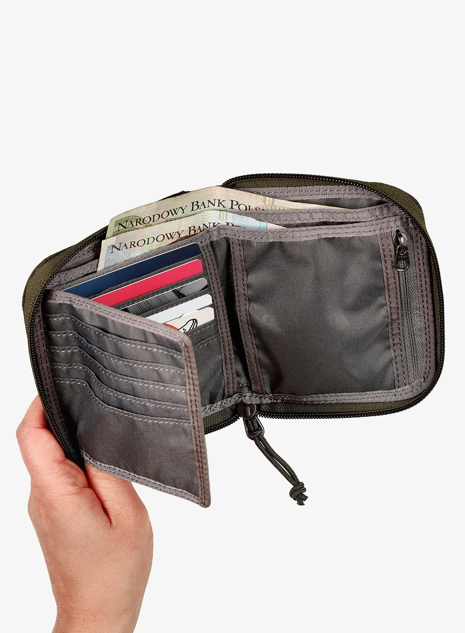 Peněženka Jack Wolfskin Konya Wallet - island moss