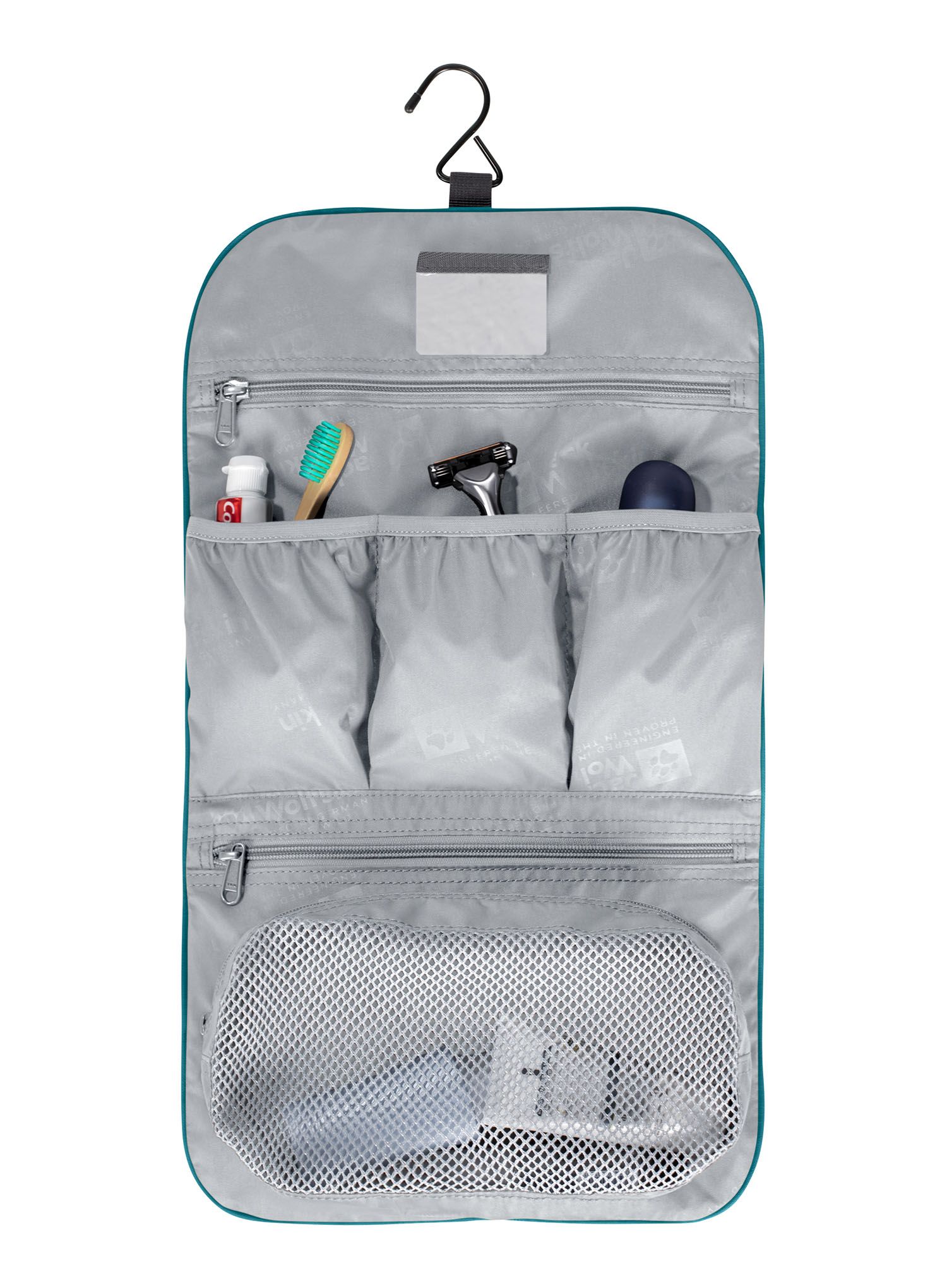 Kosmetická taštička Jack Wolfskin Konya Waschsalon - teal