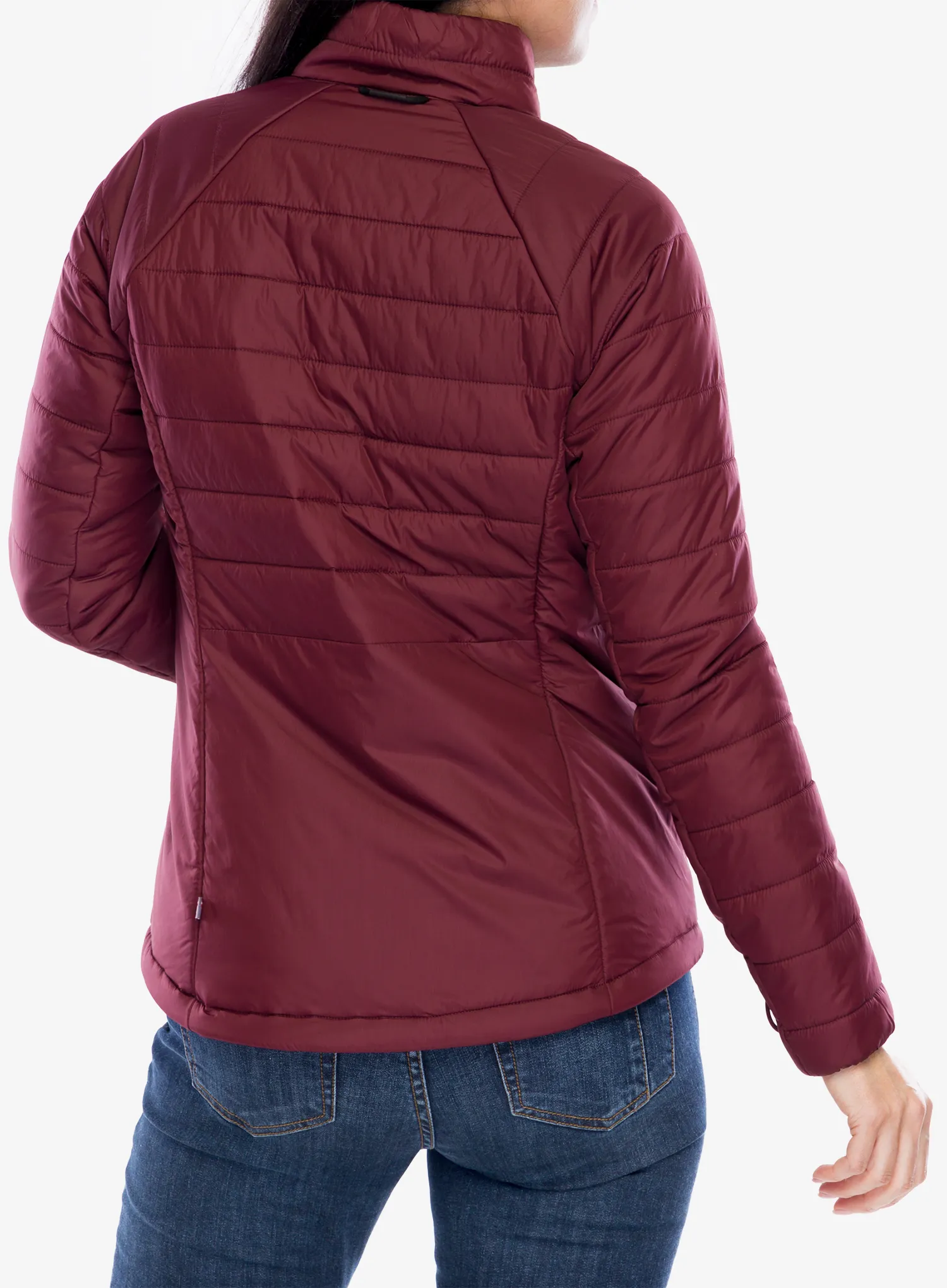 Zateplená bunda dámská Jack Wolfskin Lapawa Ins Jkt - dark maroon