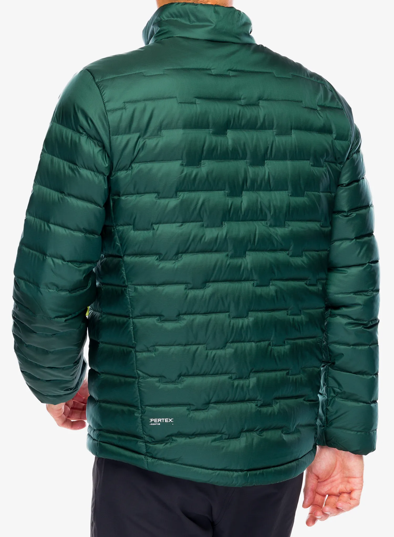Péřová bunda Jack Wolfskin Passamani Down Jacket - black olive