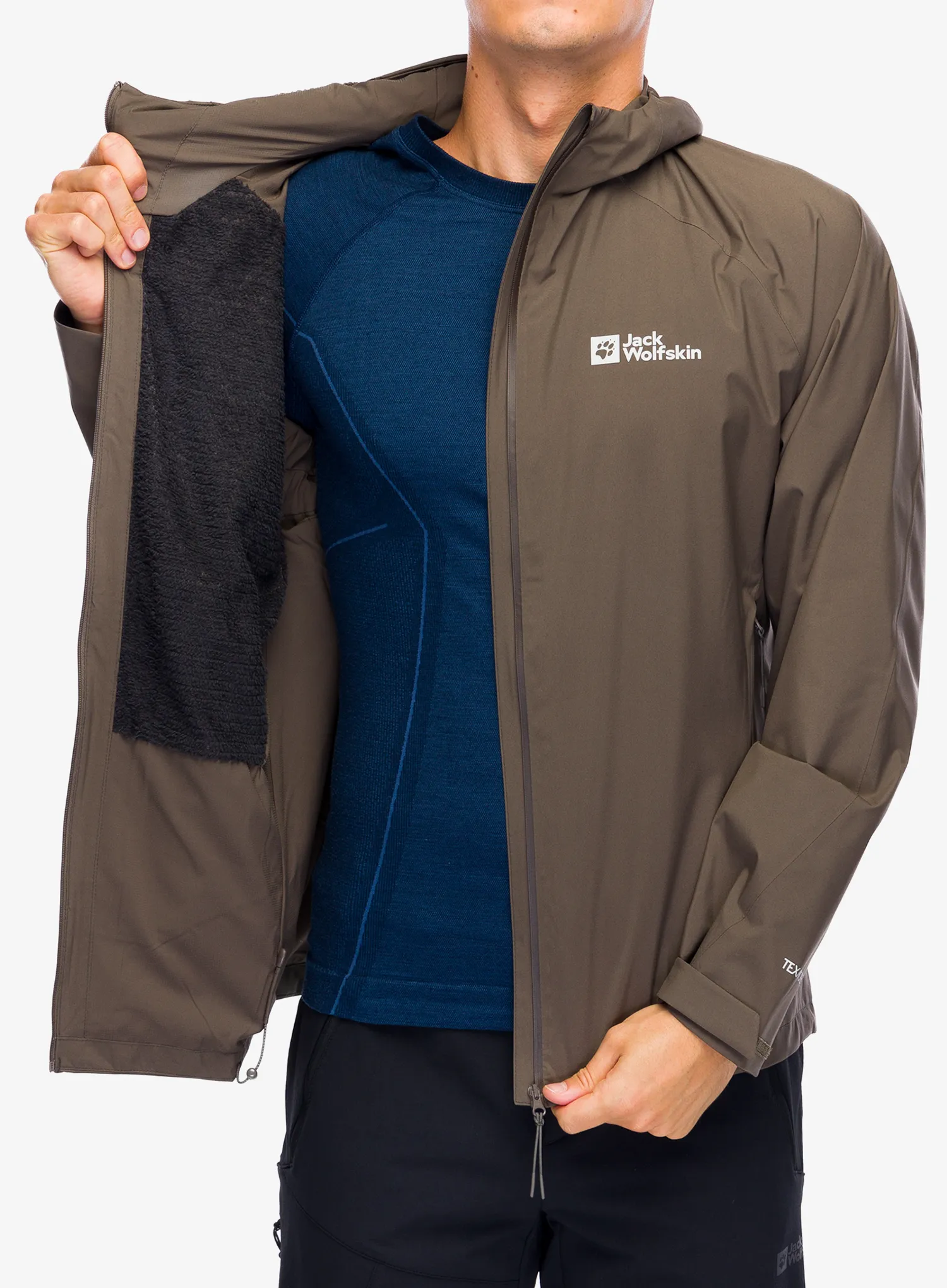 Zateplená bunda Jack Wolfskin Prelight 2L Ins Jacket - cold coffee