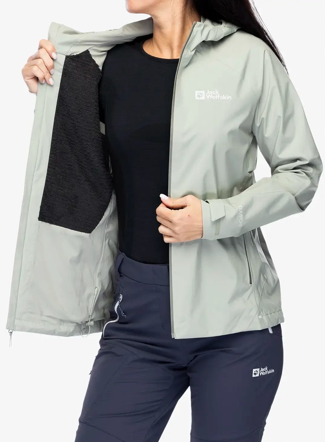 Zateplená bunda dámská Jack Wolfskin Prelight 2L Ins Jacket - mint leaf