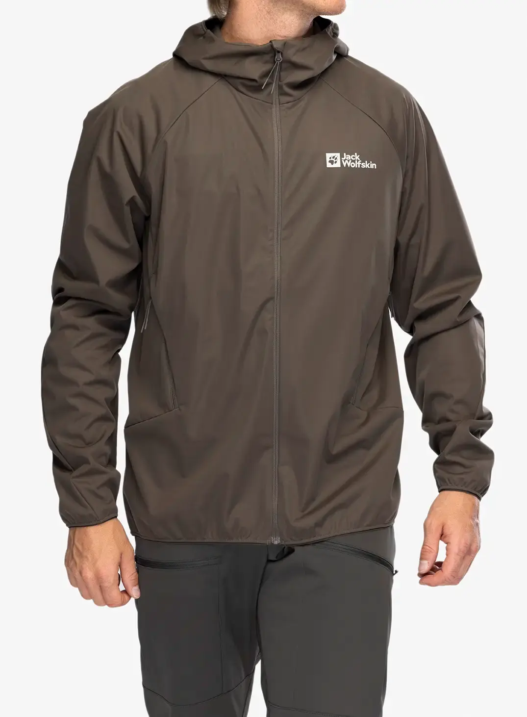 Softshellová bunda Jack Wolfskin Prelight Pro Jacket - cold coffee