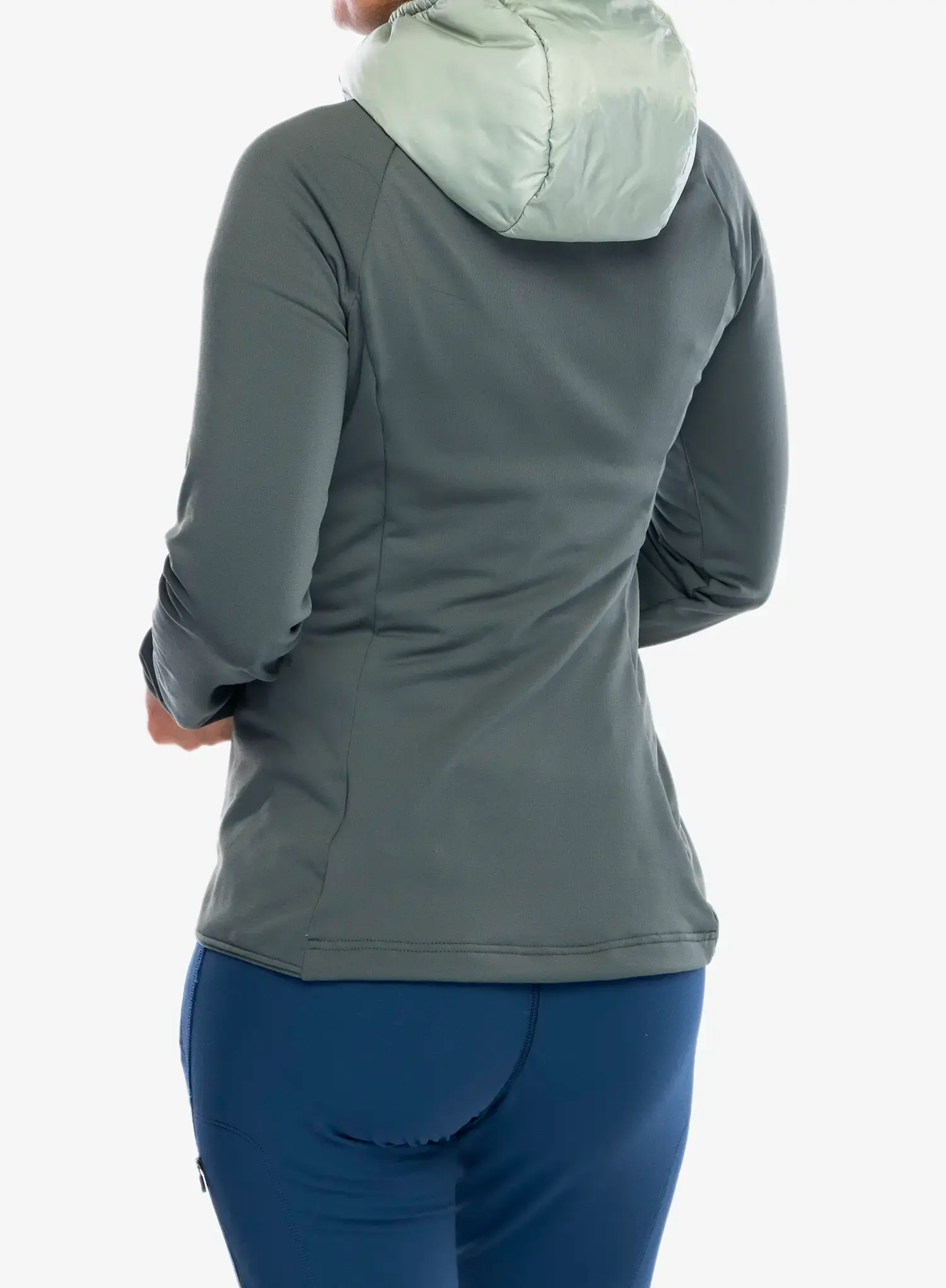 Hybridní bunda dámská Jack Wolfskin Routeburn Pro Hybrid - mint leaf