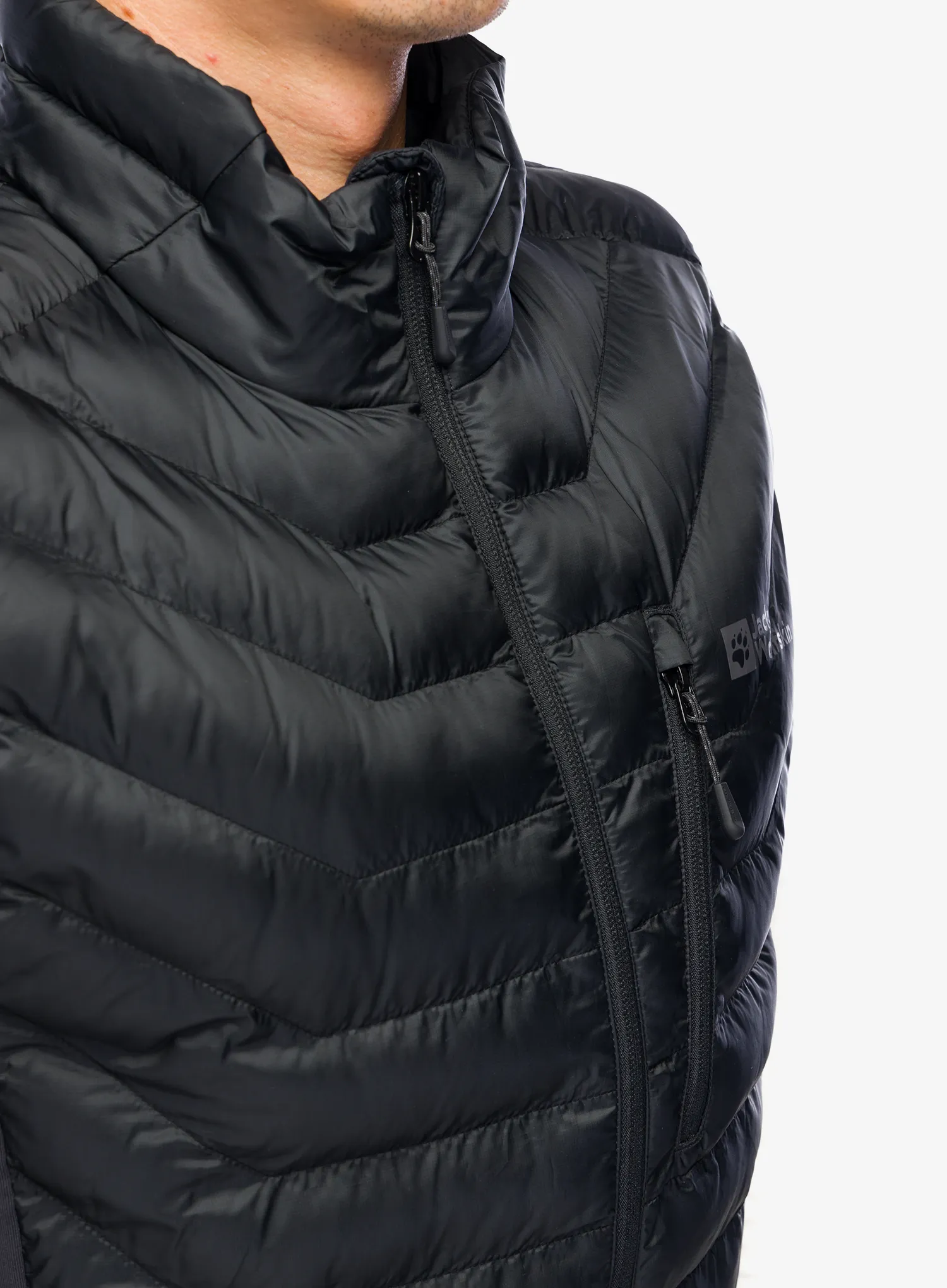 Vesta Jack Wolfskin Routeburn Pro Ins Vest - black