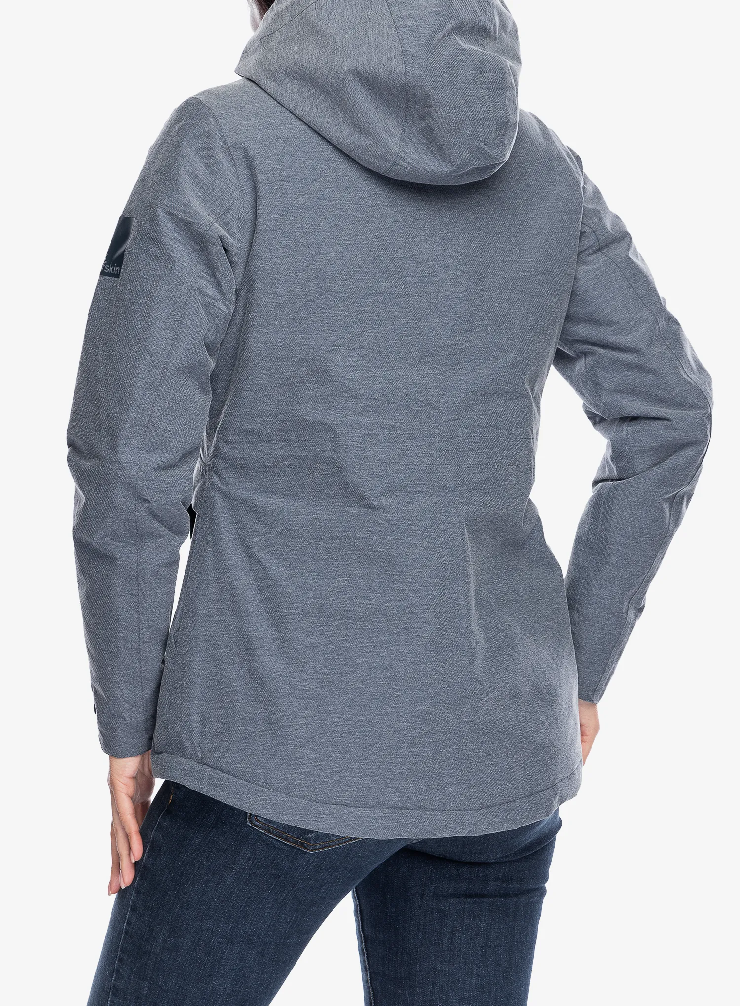 Zateplená bunda dámská Jack Wolfskin Snowy Park Jkt - blue