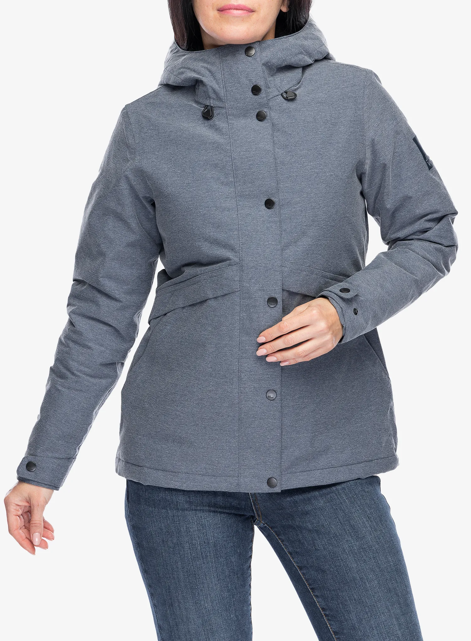 Zateplená bunda dámská Jack Wolfskin Snowy Park Jkt - blue