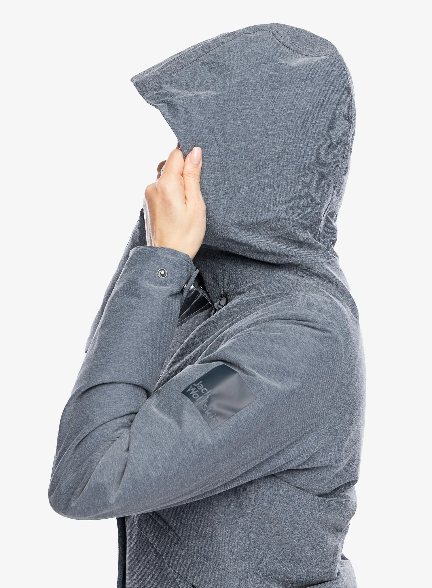 Zateplená bunda dámská Jack Wolfskin Snowy Park Jkt - blue