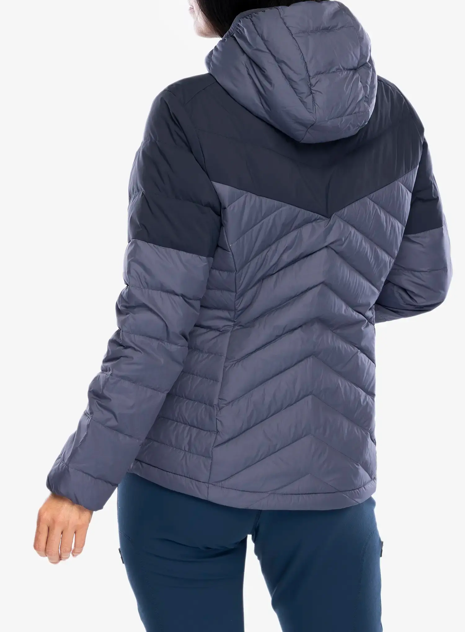 Dámská péřová bunda Jack Wolfskin Tundra Down Hoody - dolphin