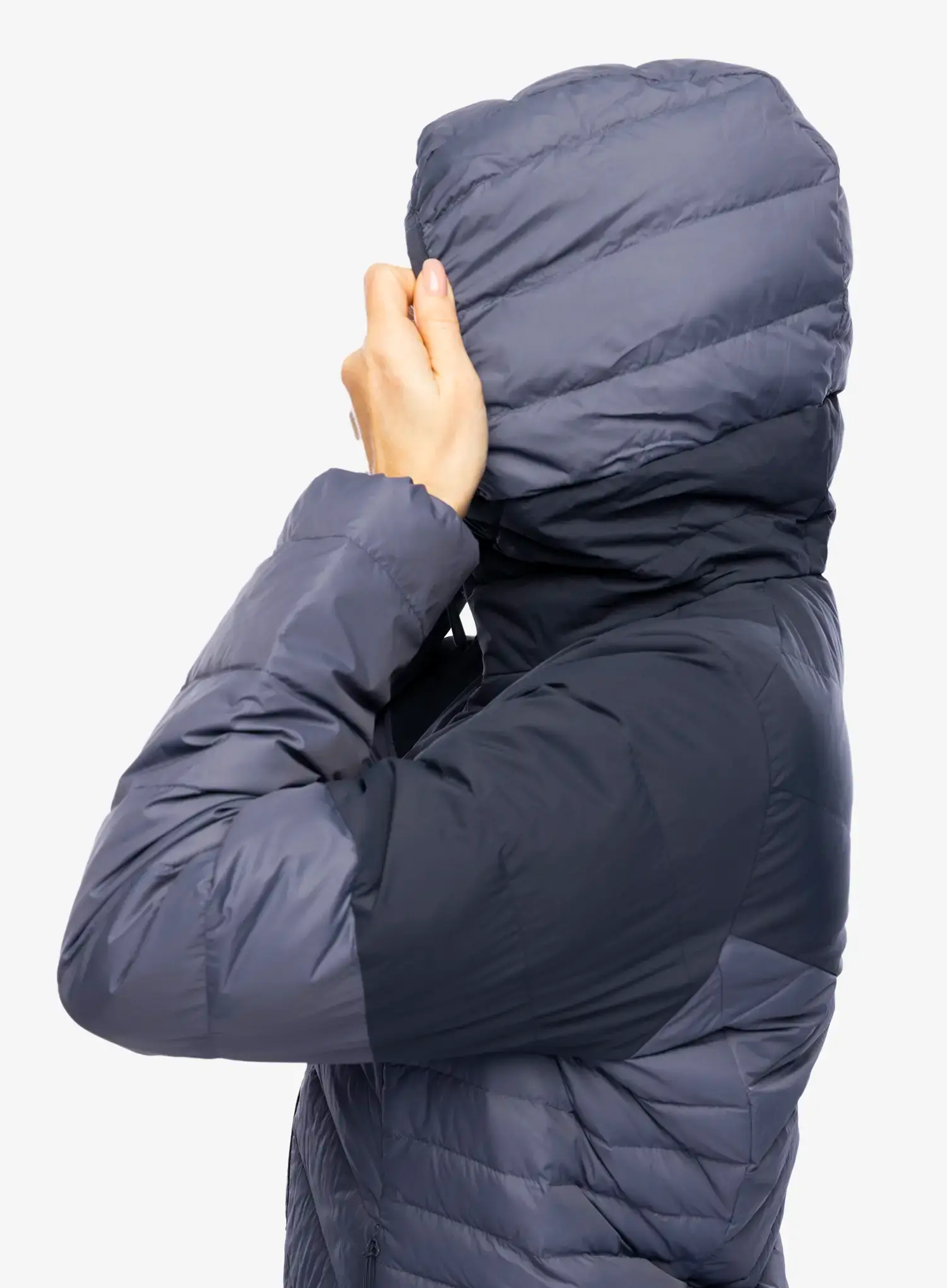 Dámská péřová bunda Jack Wolfskin Tundra Down Hoody - dolphin