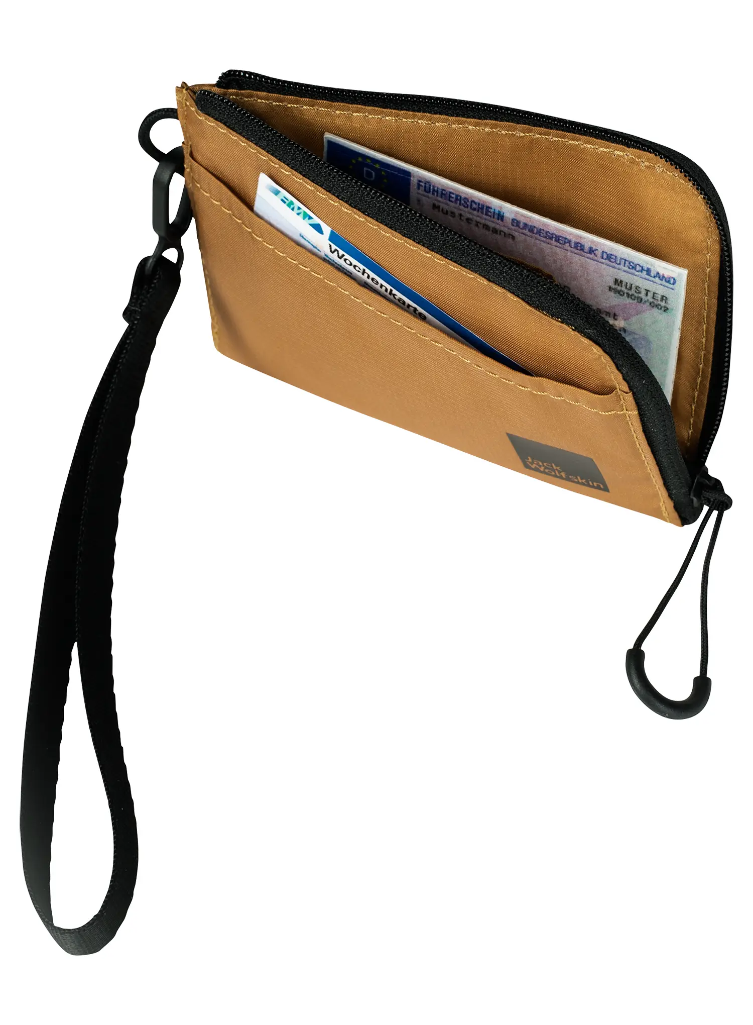 Peněženka Jack Wolfskin Wandermood Wallet - salted caramel