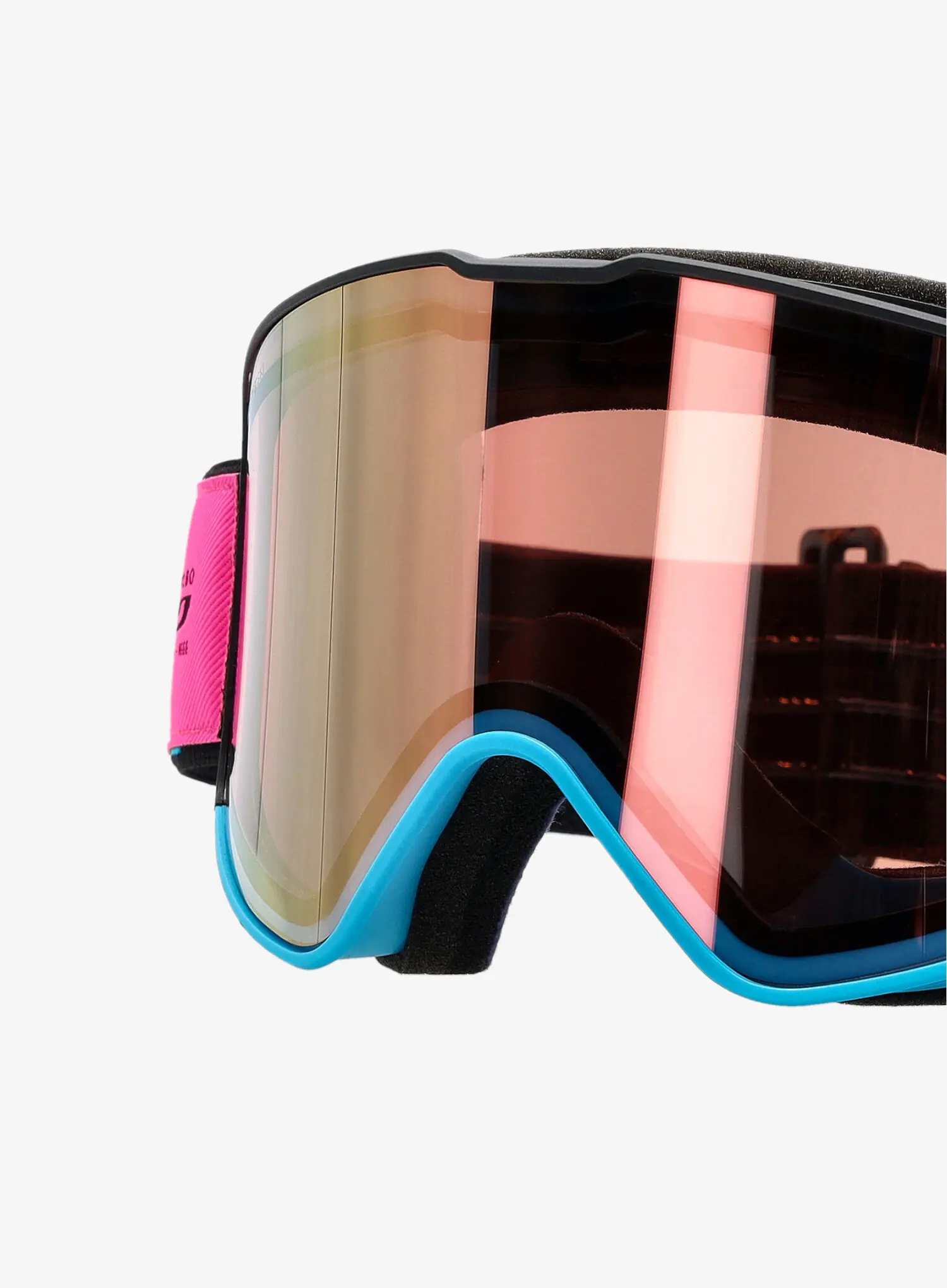 Lyžařské brýle Julbo Cyrius - REACTIV 1-3 Glare Control - dark gray/blue/pink flash