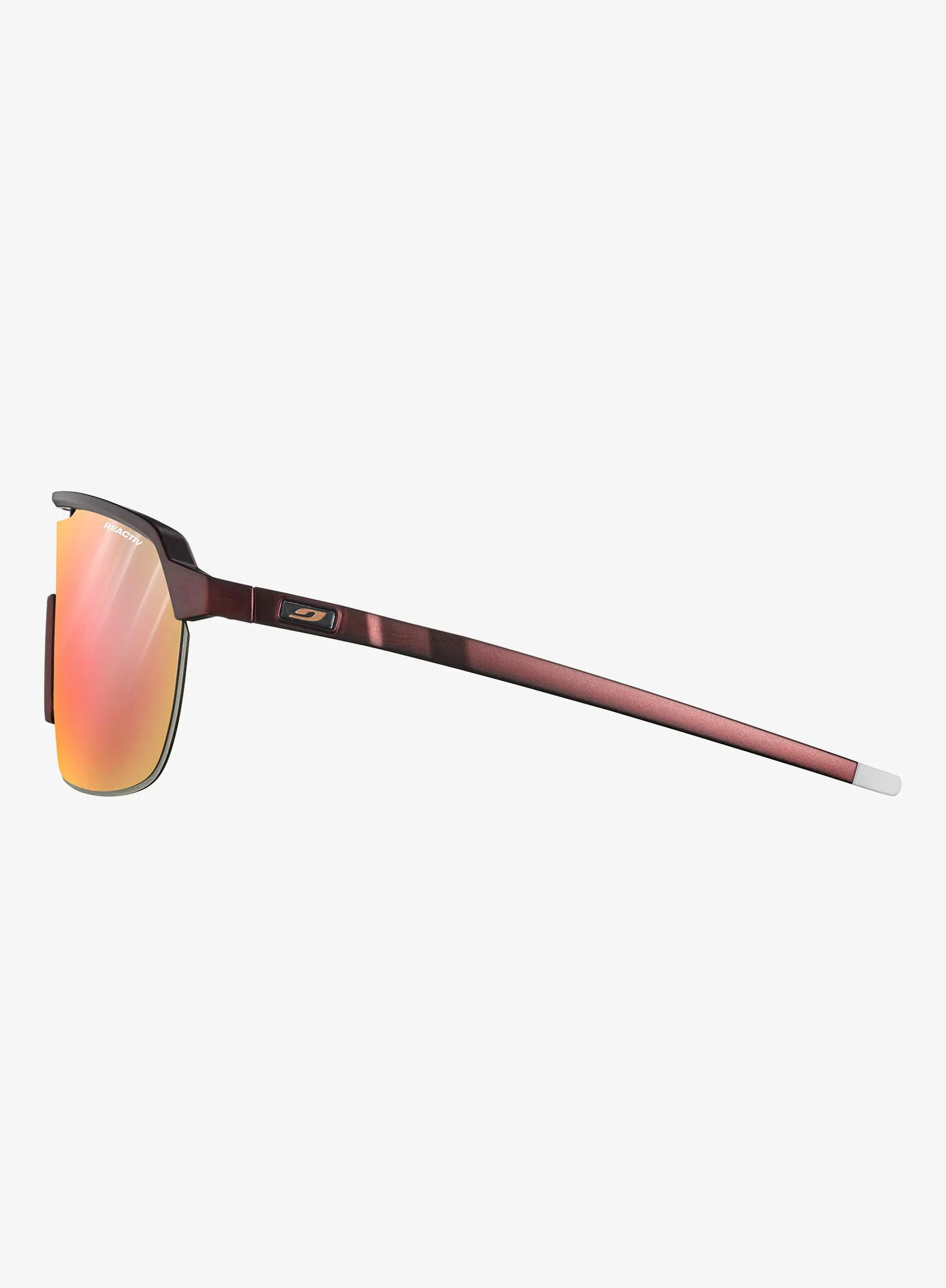 Sluneční brýle Julbo Frequency - REACTIV 1-3 LA - burgundy/light grey
