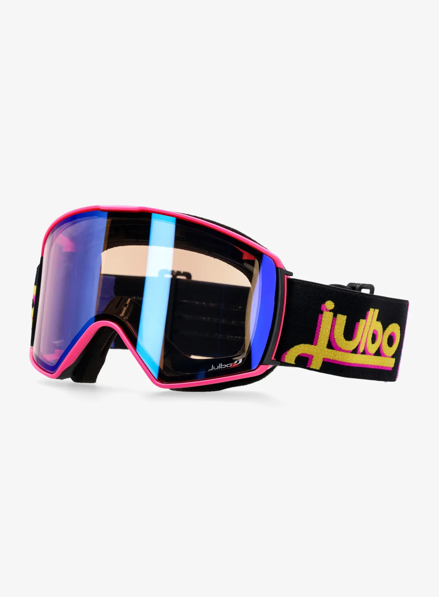 Lyžařské brýle Julbo Launcher - REACTIV 1-3 High Contrast - pink/black/blue flash