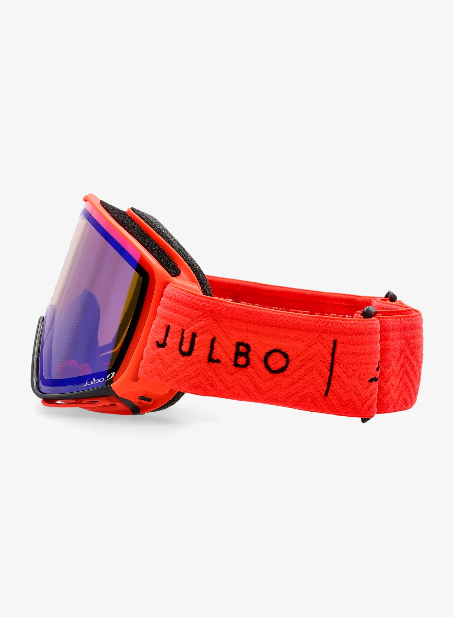 Lyžařské brýle Julbo Quickshift - REACTIV 2-4 Polarized - red/blue flash