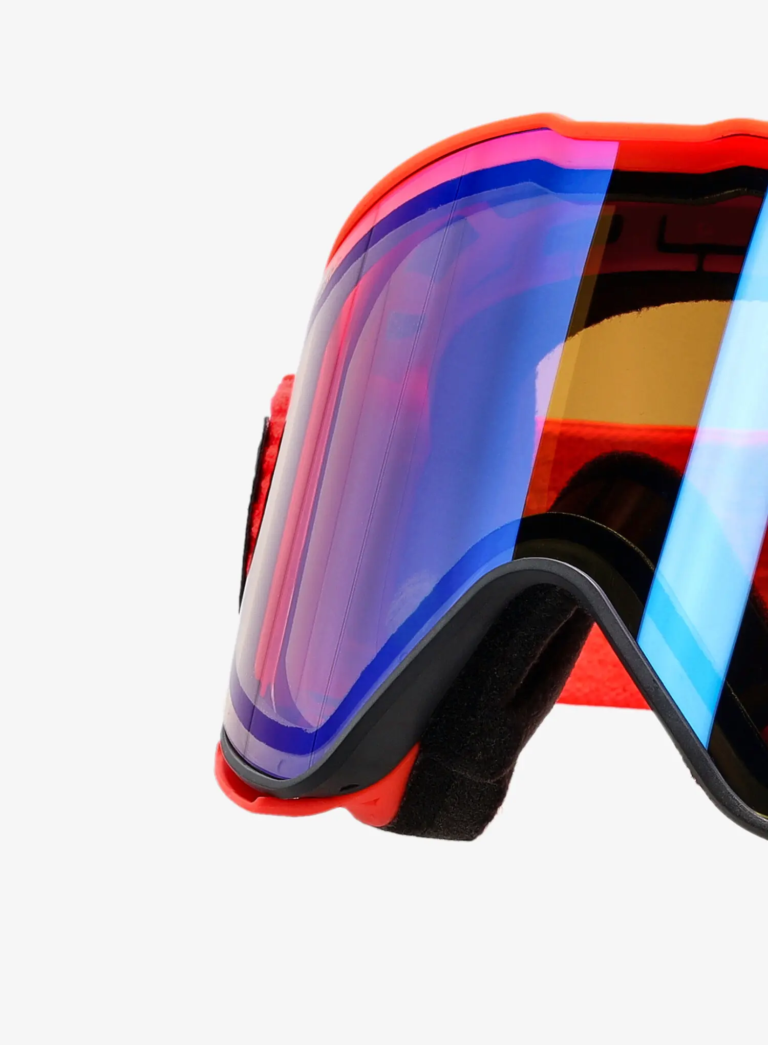 Lyžařské brýle Julbo Quickshift - REACTIV 2-4 Polarized - red/blue flash