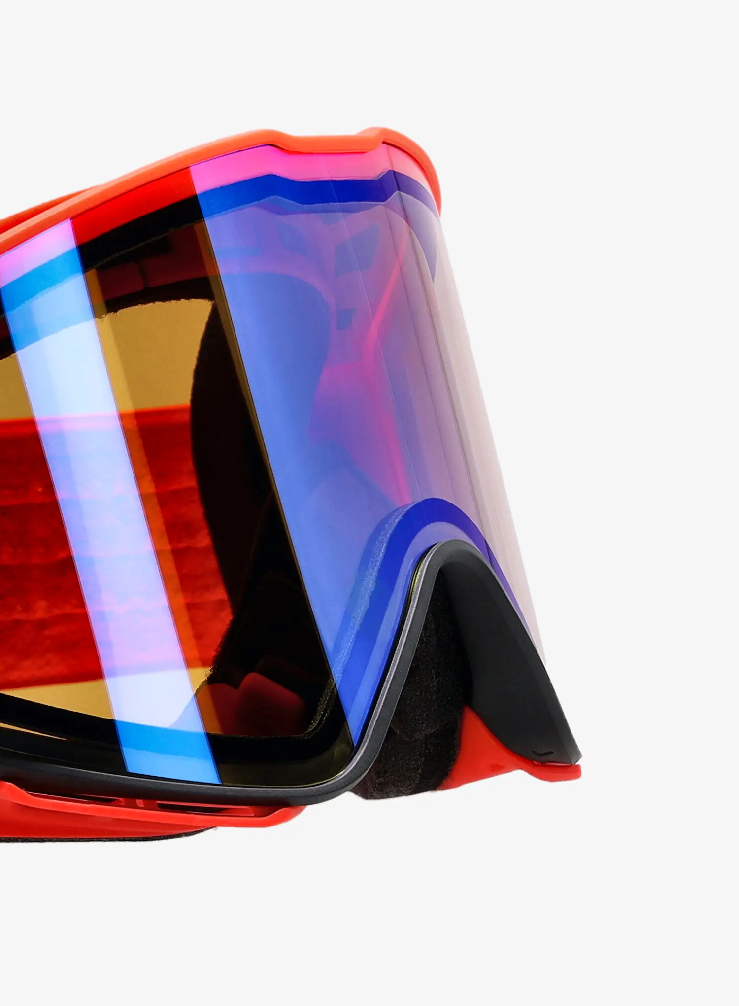 Lyžařské brýle Julbo Quickshift - REACTIV 2-4 Polarized - red/blue flash