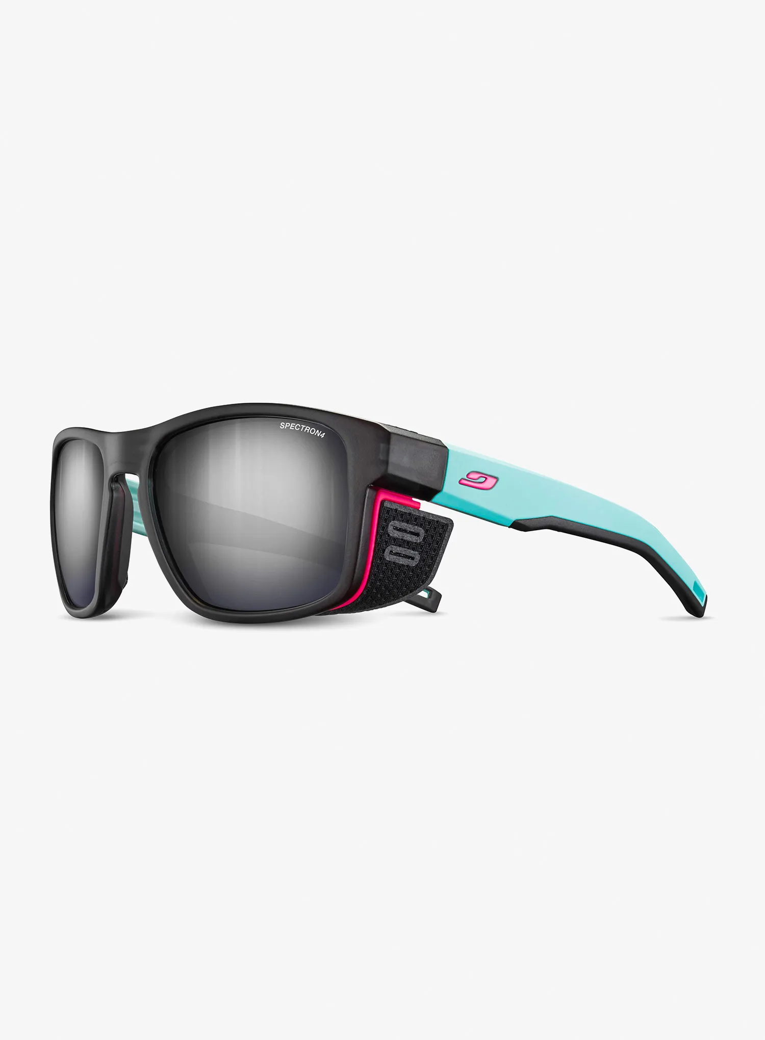 Ledovcové brýle Julbo Shield M - SP4 - black translu/ice blue/pink
