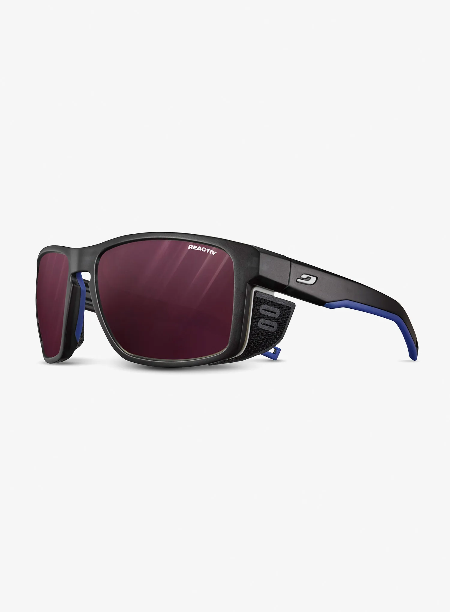 Brýle na hory Julbo Shield - REACTIV 0-4 HC - black translu/blue/white