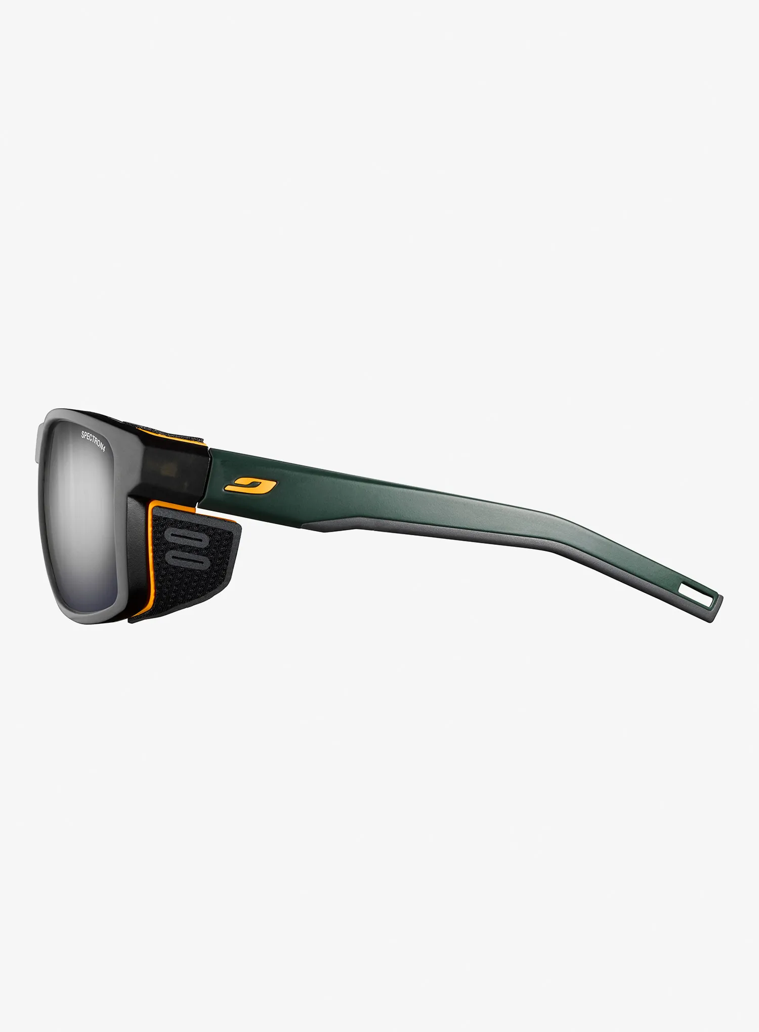 Ledovcové brýle Julbo Shield - Spectron 4 - translu dark green/orange
