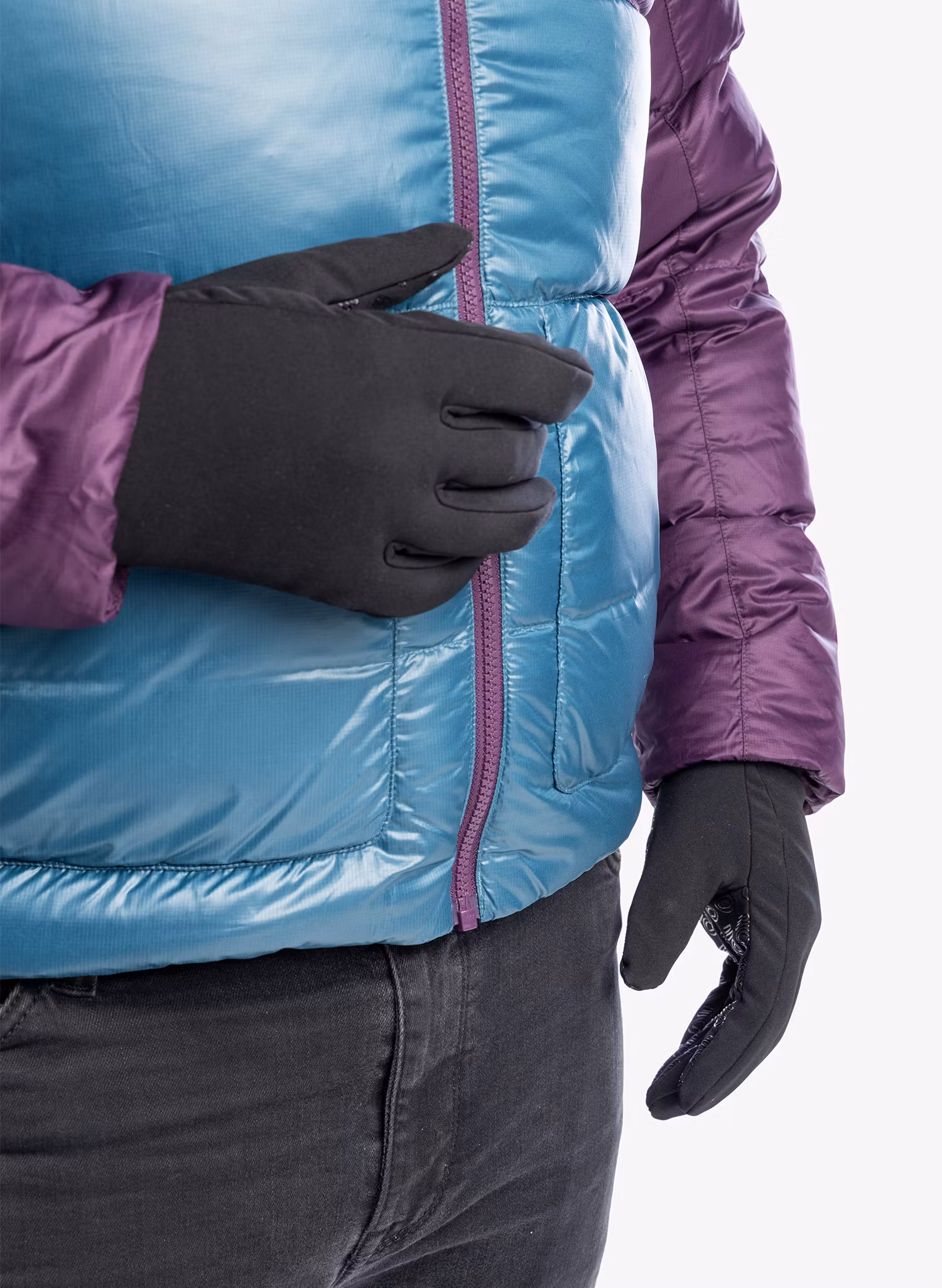 Softshellové rukavice Kanfor Berg Pro - black