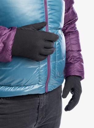 Softshellové rukavice Kanfor Berg Pro - black