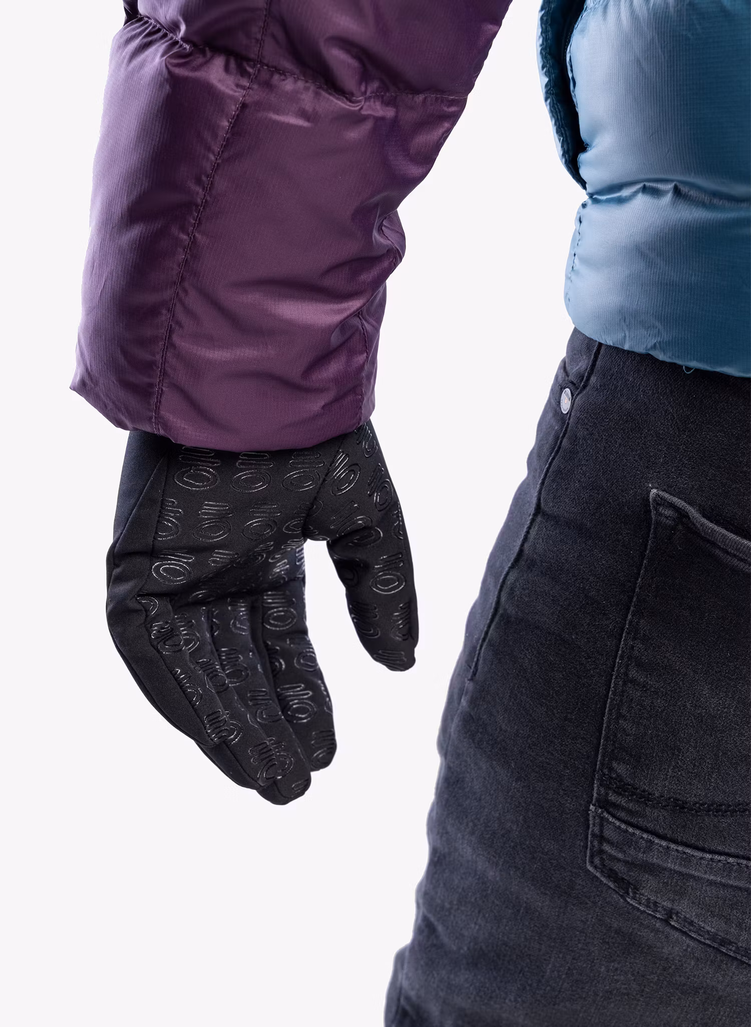 Softshellové rukavice Kanfor Berg Pro - black