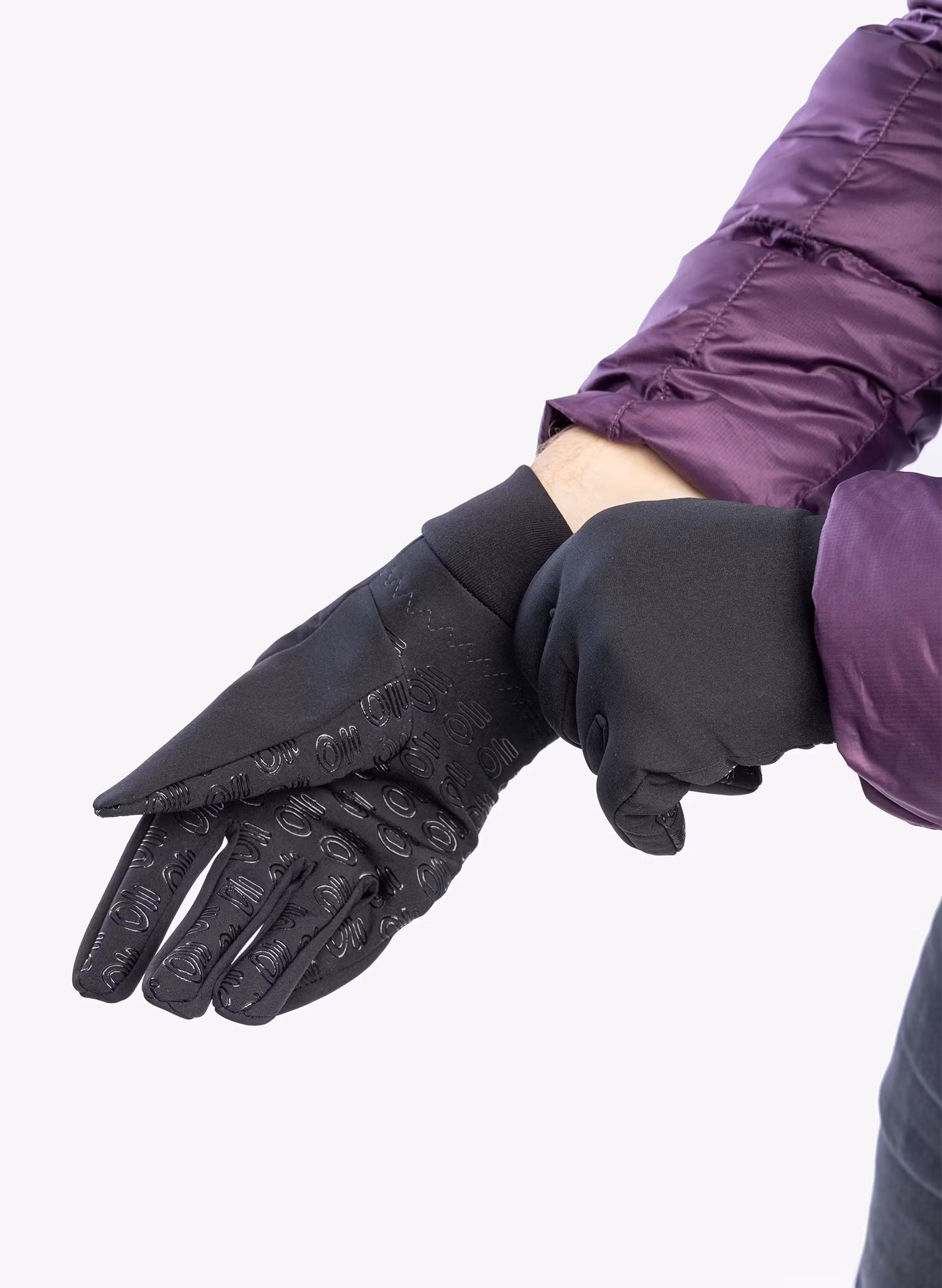 Softshellové rukavice Kanfor Berg Pro - black