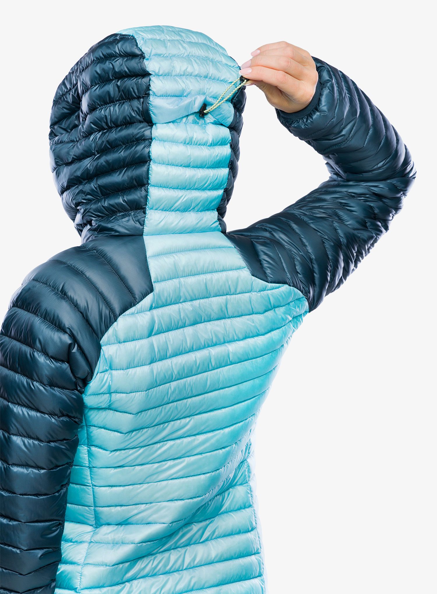 Dámská péřová bunda Karpos Alagna Down Jacket - blue atoll/midnight