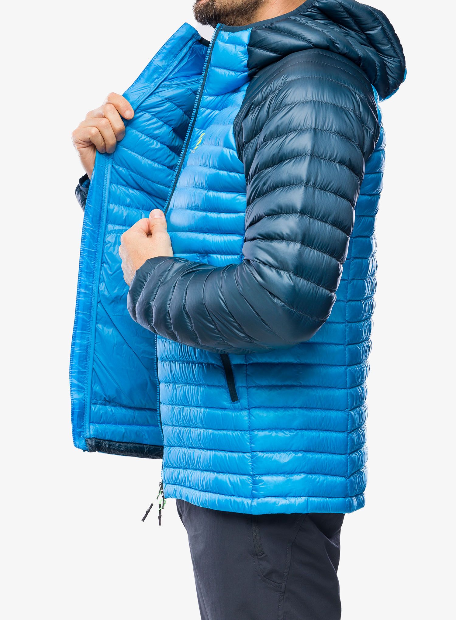 Péřová bunda Karpos Alagna Down Jacket - diva blue/midnight