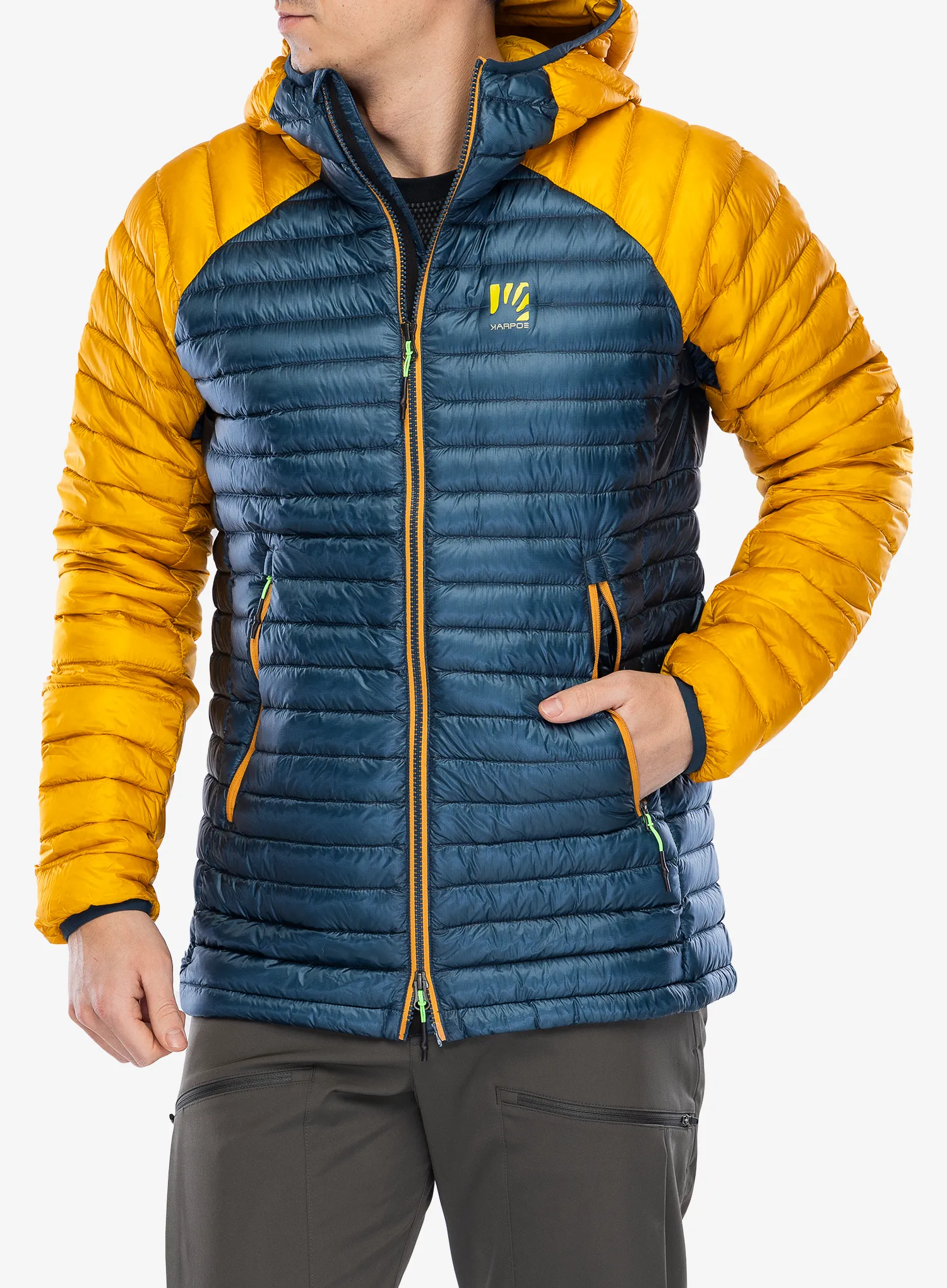 Péřová bunda Karpos Alagna Down Jacket - midnight/golden