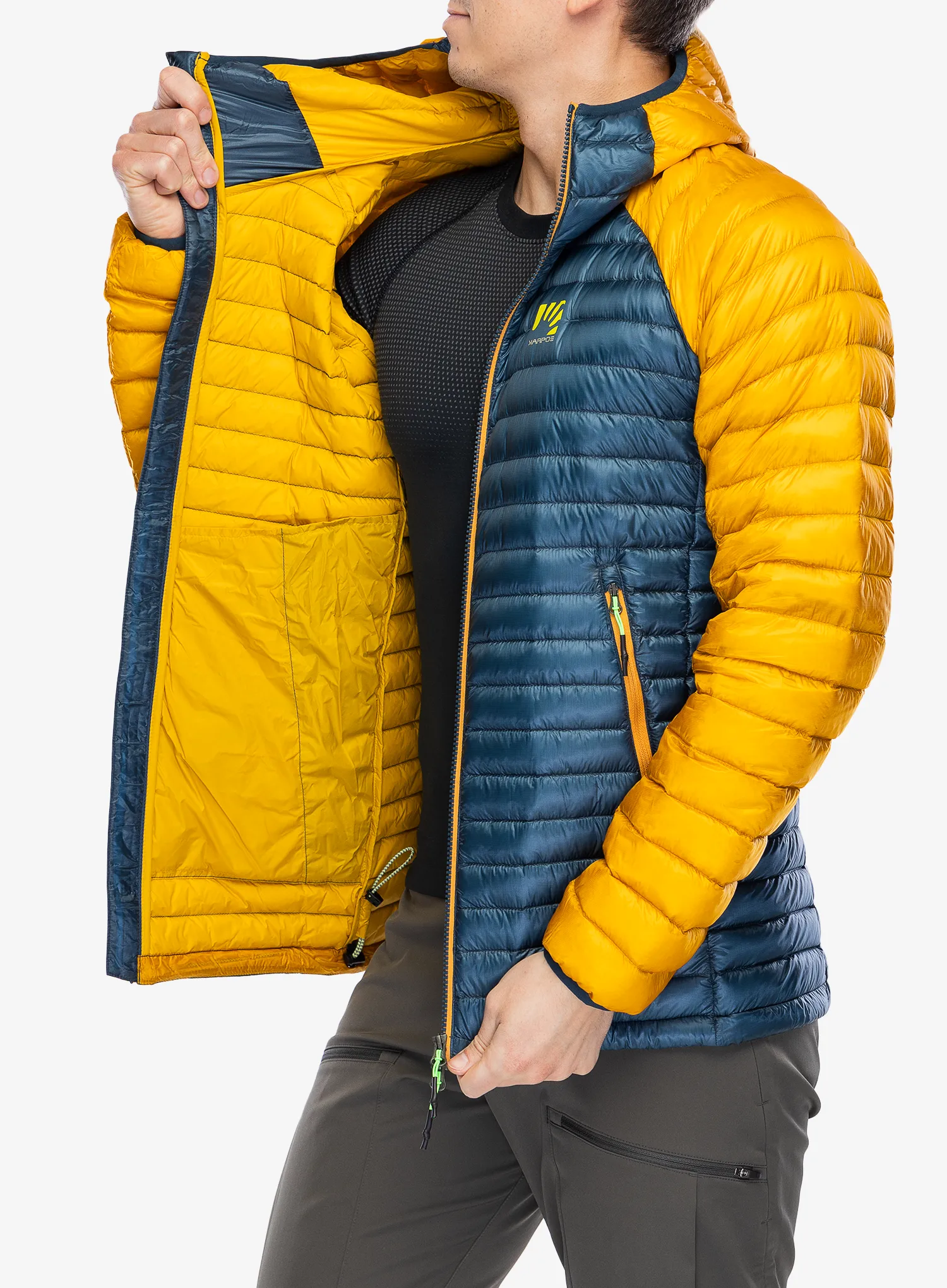 Péřová bunda Karpos Alagna Down Jacket - midnight/golden