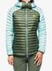 Dámská péřová bunda Karpos Alagna Down Jacket - thyme/aqua sky