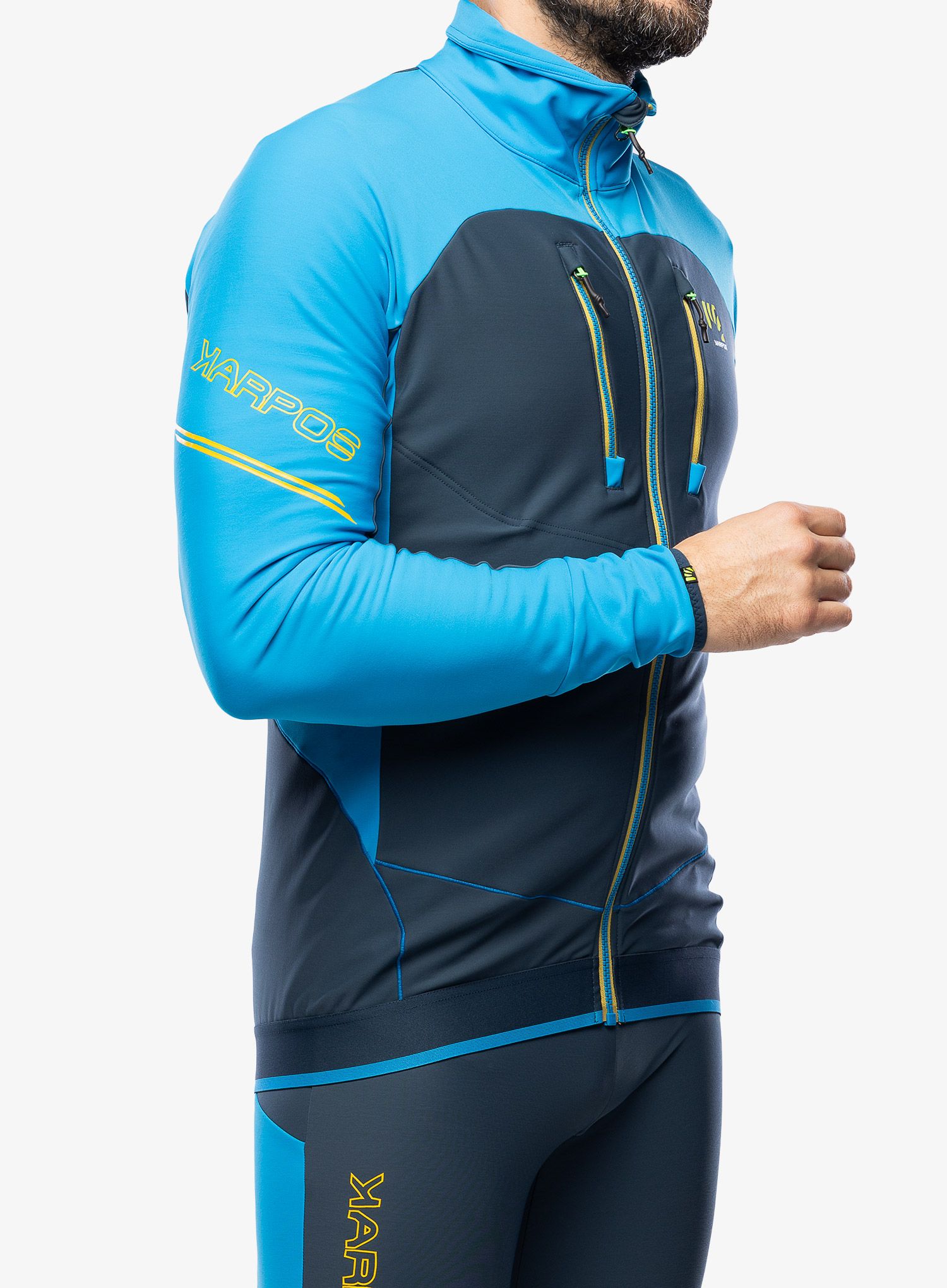 Bunda na skialpinismus Karpos Alagna Evo Jacket - midnight/diva blue