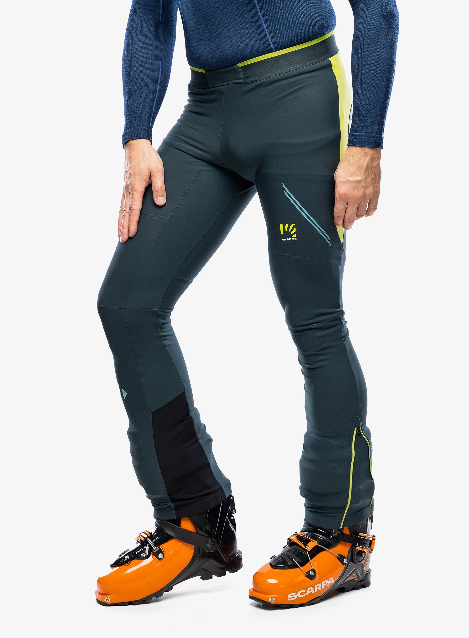 Kalhoty na hory Karpos Alagna Evo Pant - forest/kiwi colada
