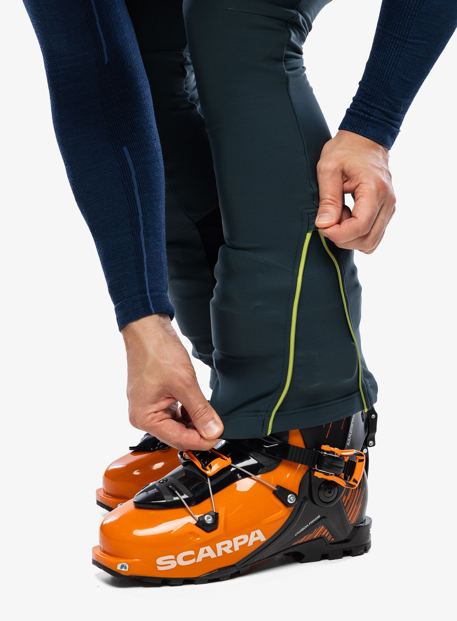 Kalhoty na hory Karpos Alagna Evo Pant - forest/kiwi colada