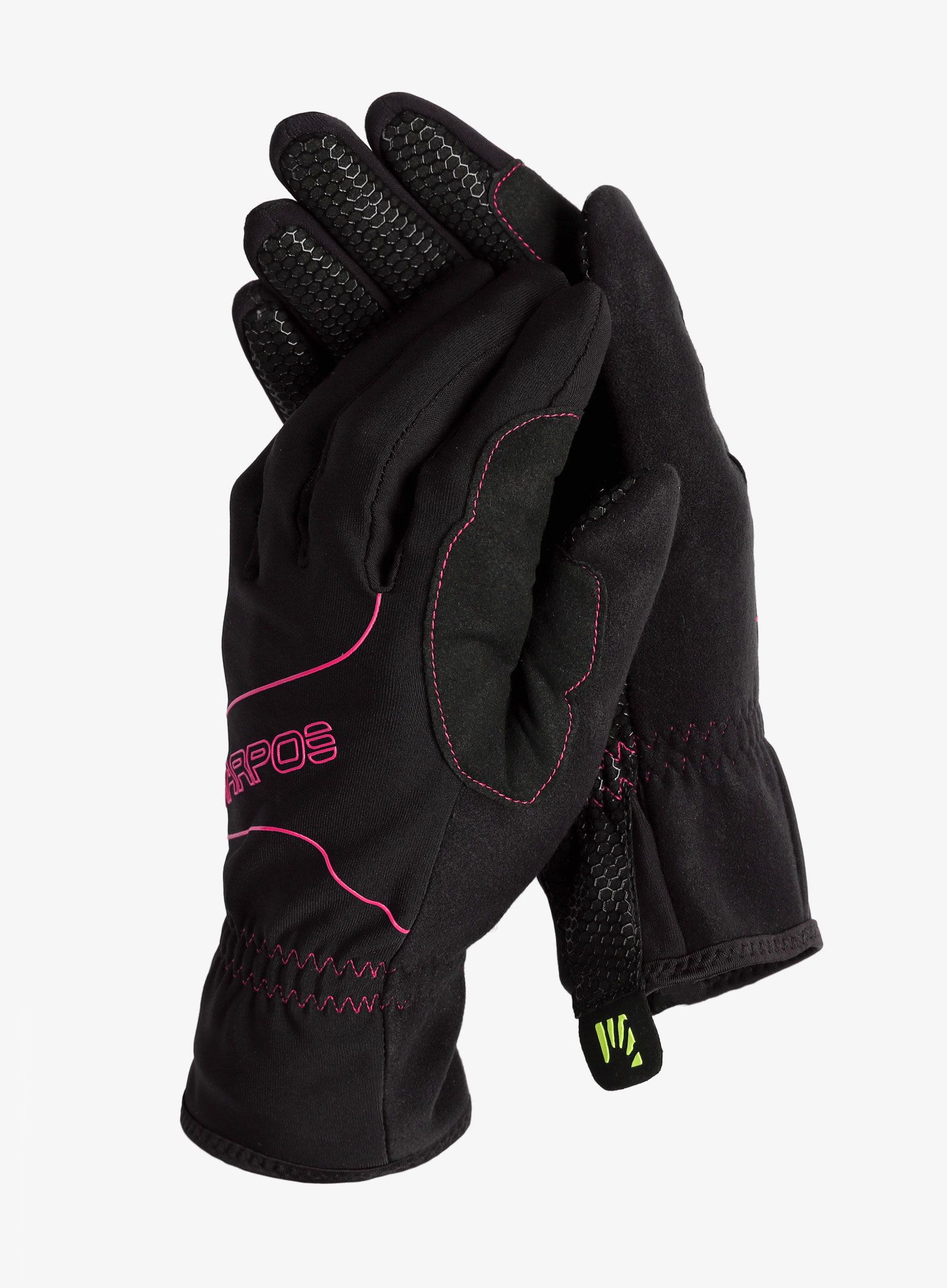 Rukavice na hory Karpos Alagna Glove - black/cabaret