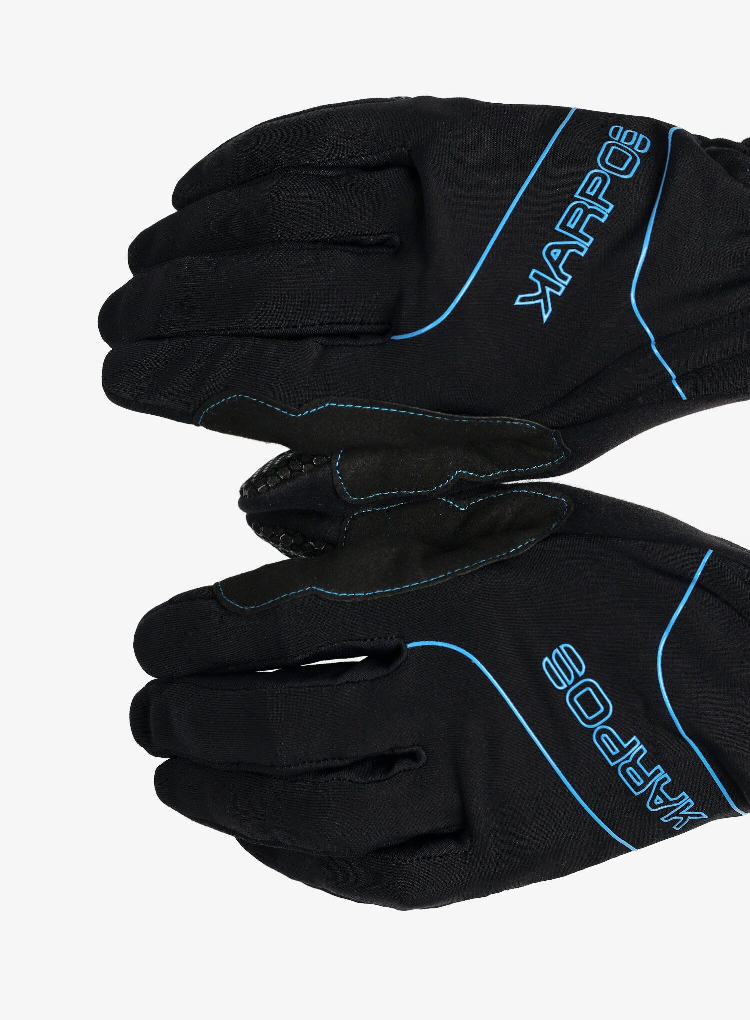 Skialpové rukavice Karpos Alagna Glove - black/diva blue