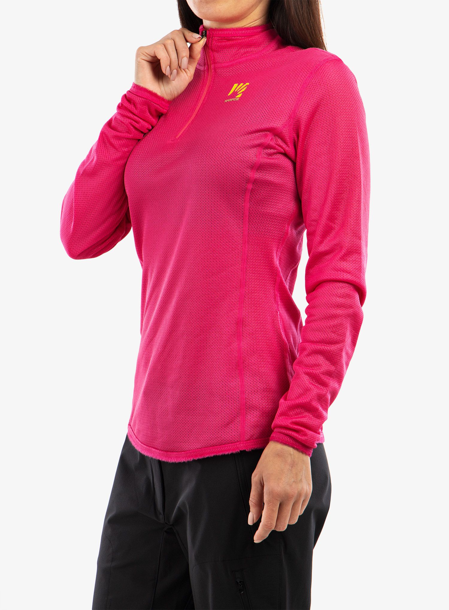 Dámská halenka Karpos Alagna Half Zip Light Fleece - cabaret
