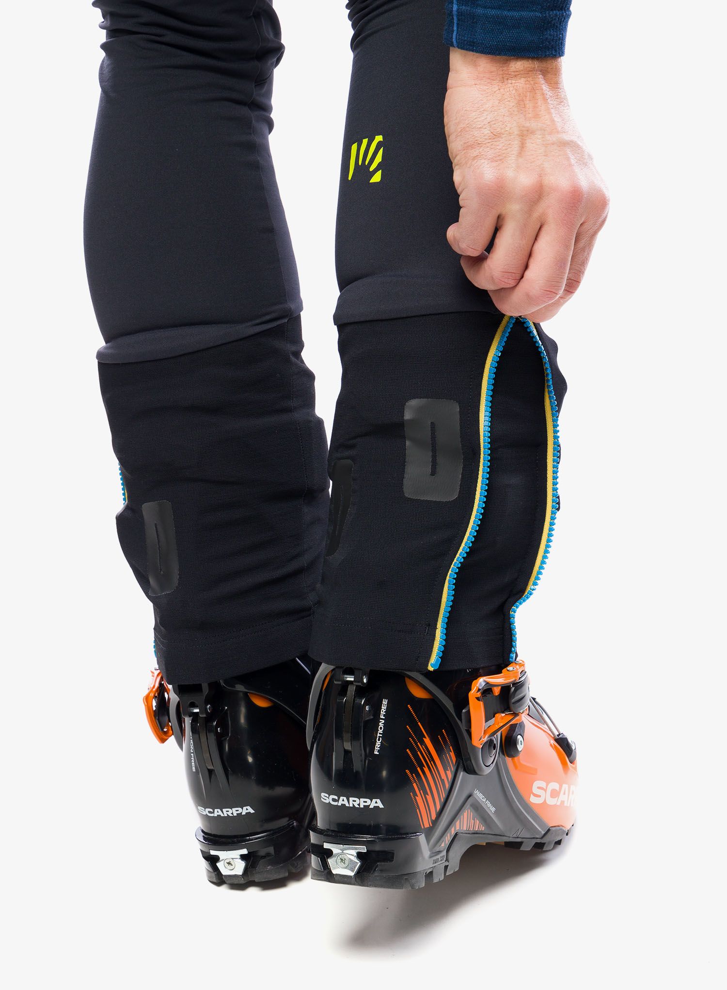 Skialpové kalhoty Karpos Alagna Lite Pant - black/diva blue