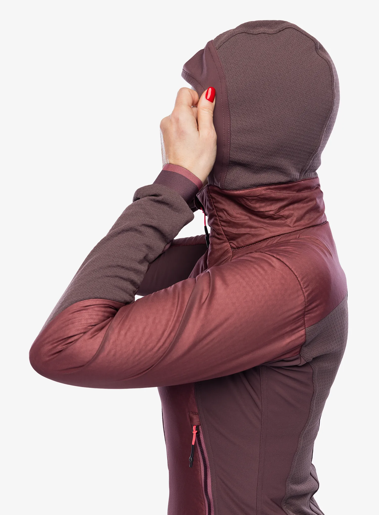 Damska bunda na skialpy Karpos Alagna Plus Evo Jacket - deco rose/huckleberry