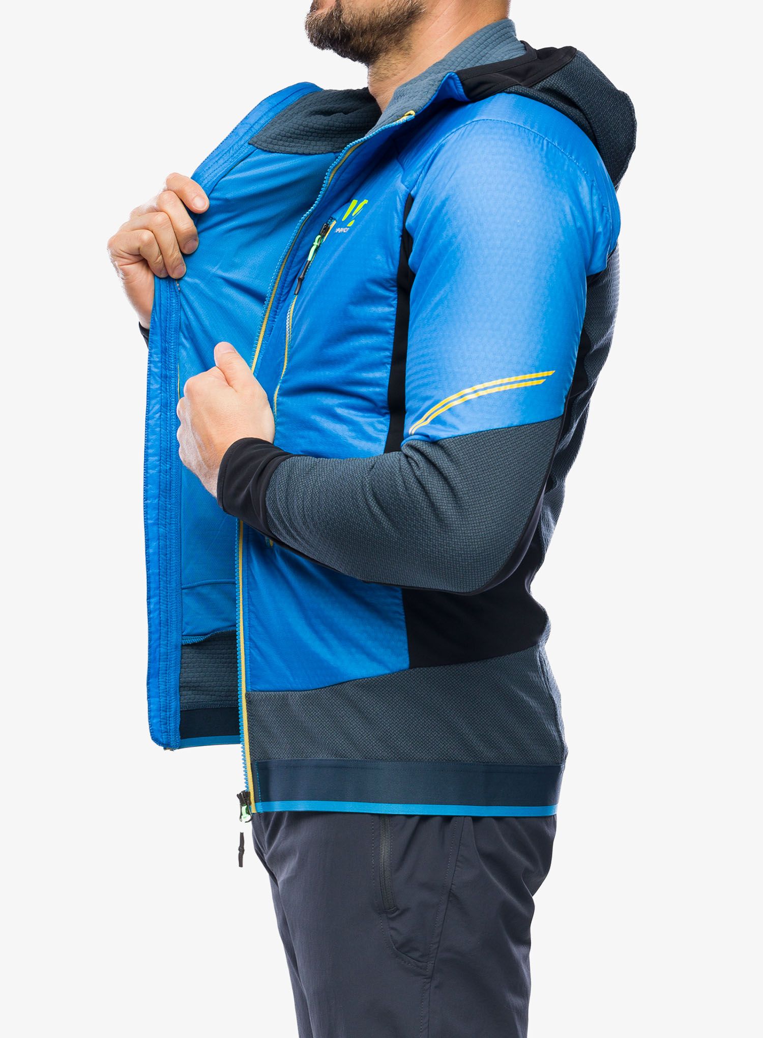 Bunda na skialpinismus Karpos Alagna Plus Evo Jacket - diva blue/midnight