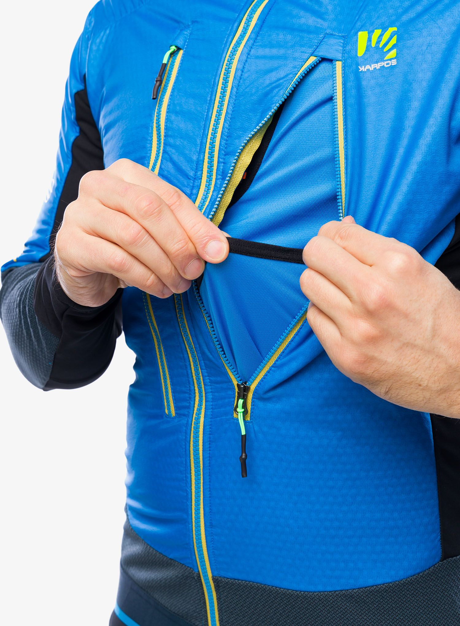 Bunda na skialpinismus Karpos Alagna Plus Evo Jacket - diva blue/midnight