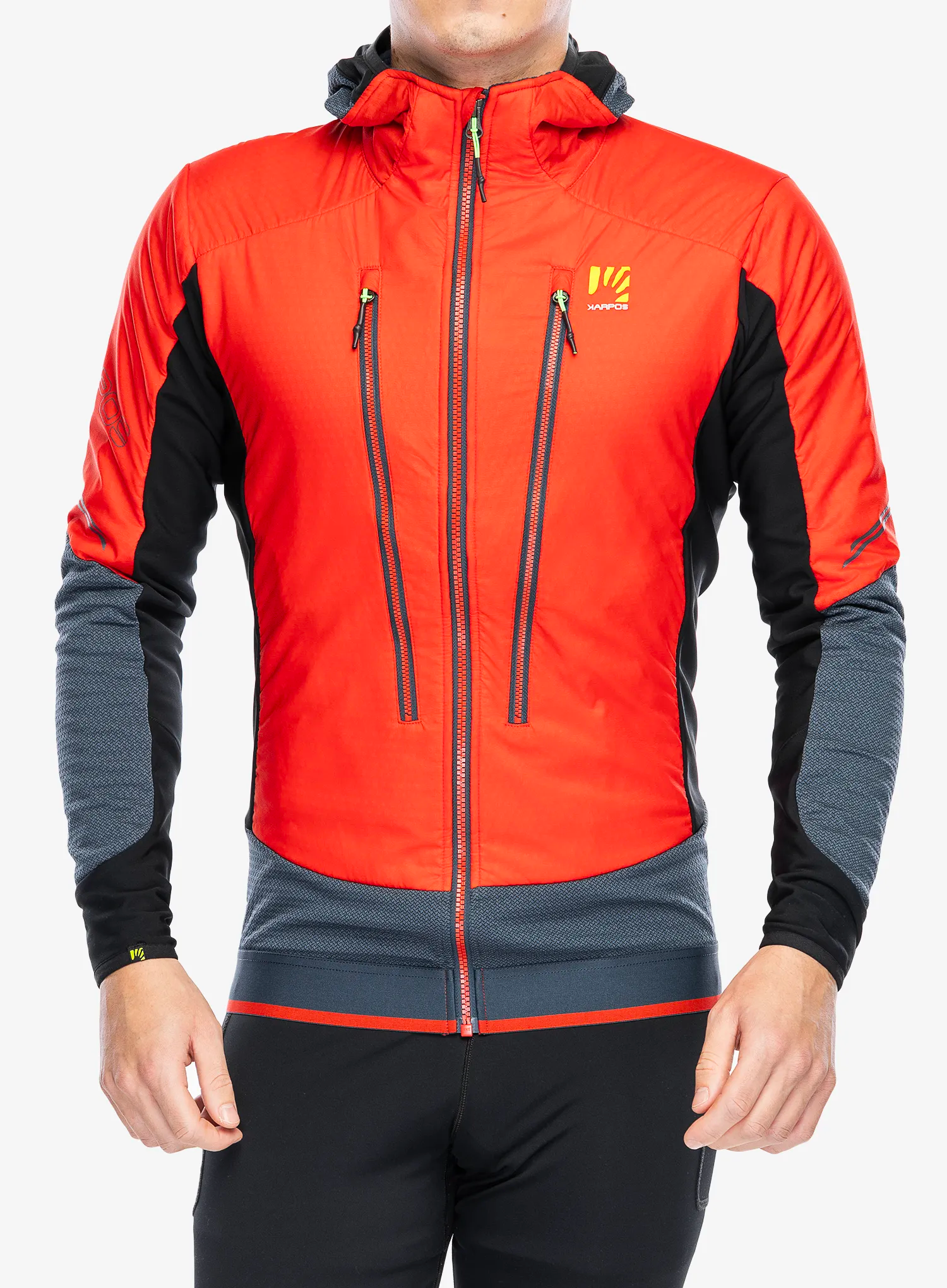 Bunda na skialpinismus Karpos Alagna Plus Evo Jacket - fiery red/midnight