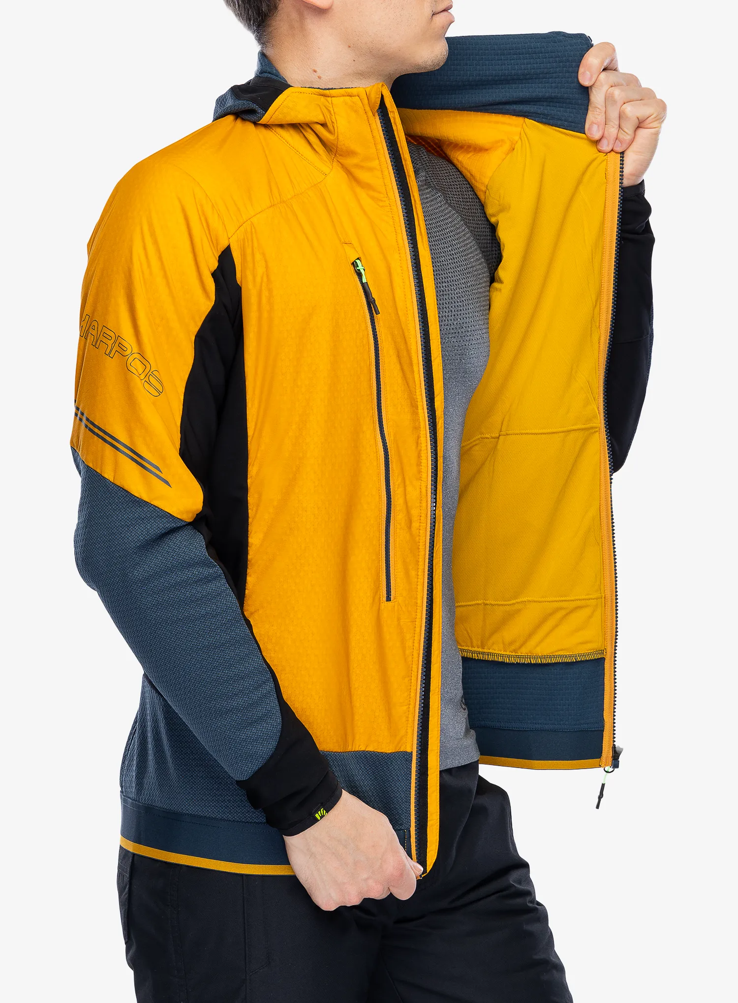 Bunda na skialpinismus Karpos Alagna Plus Evo Jacket - golden/midnight